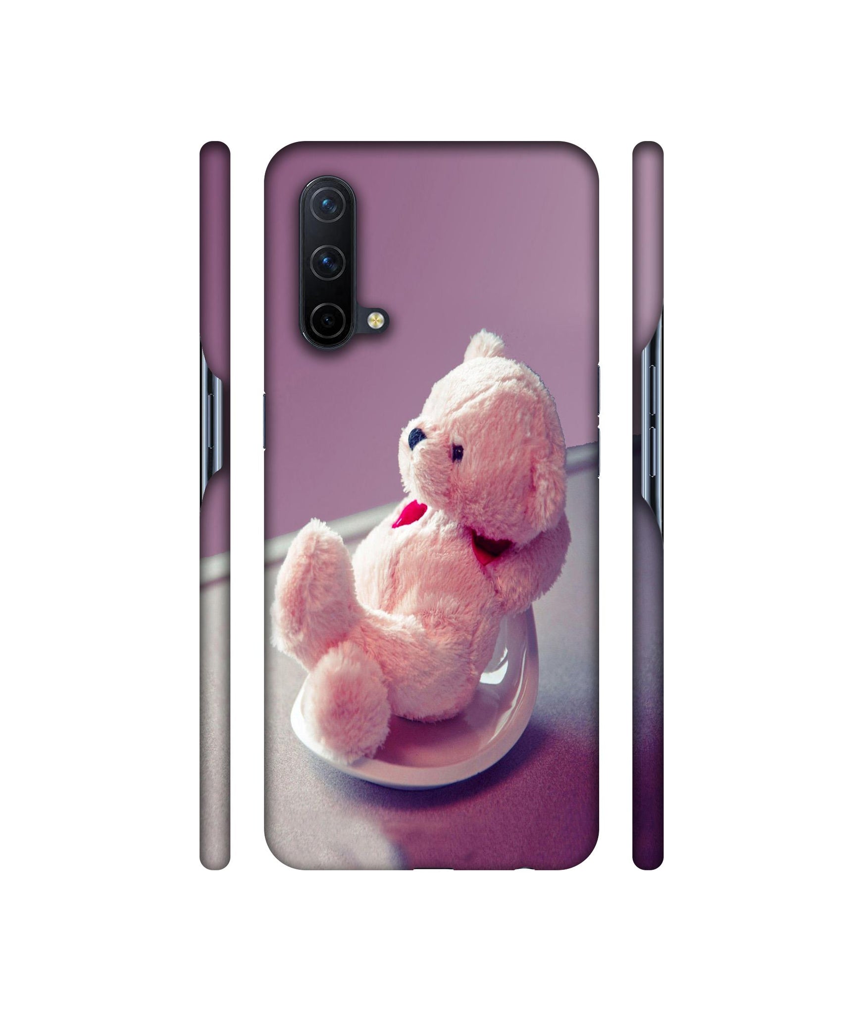 Cute Teddy Bear Designer Hard Back Cover for OnePlus Nord CE 5G