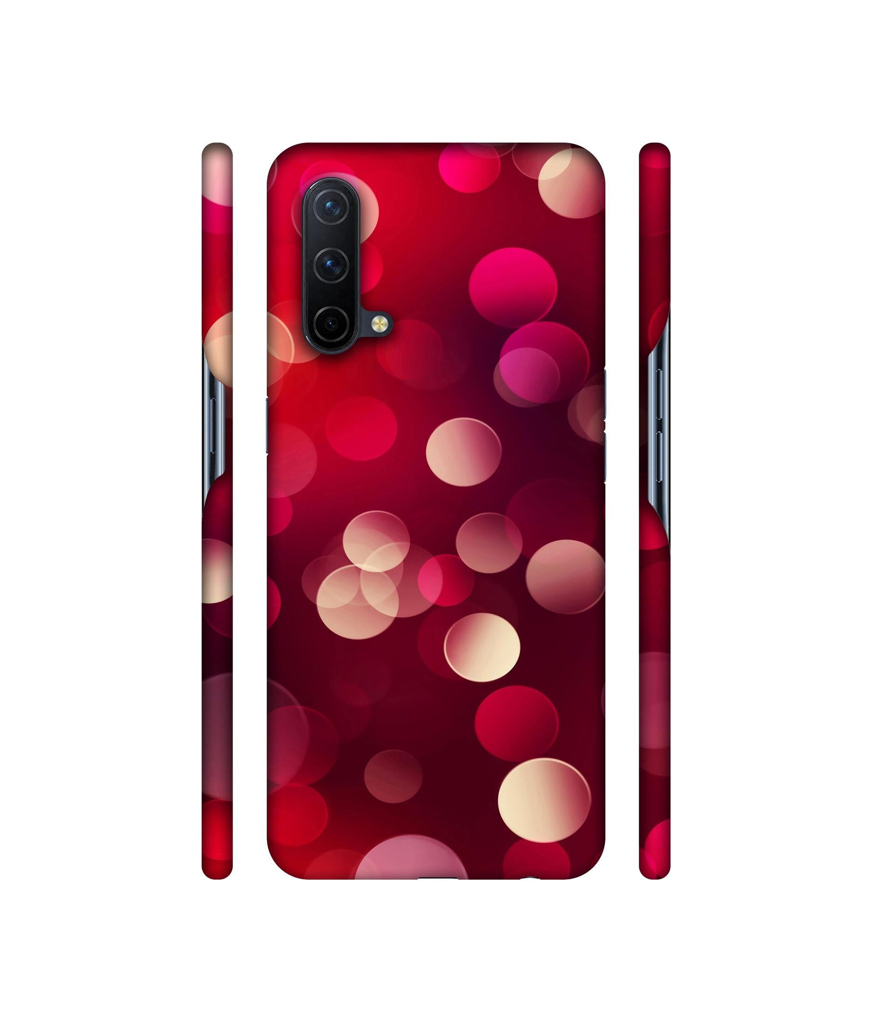 3D Circles Designer Hard Back Cover for OnePlus Nord CE 5G