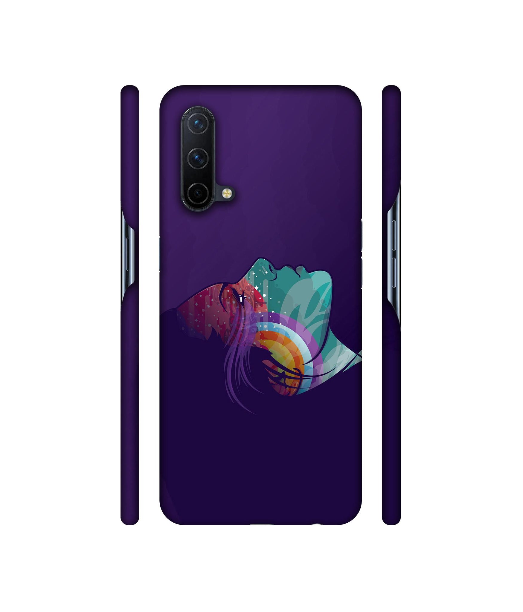 Vector Girl Designer Hard Back Cover for OnePlus Nord CE 5G