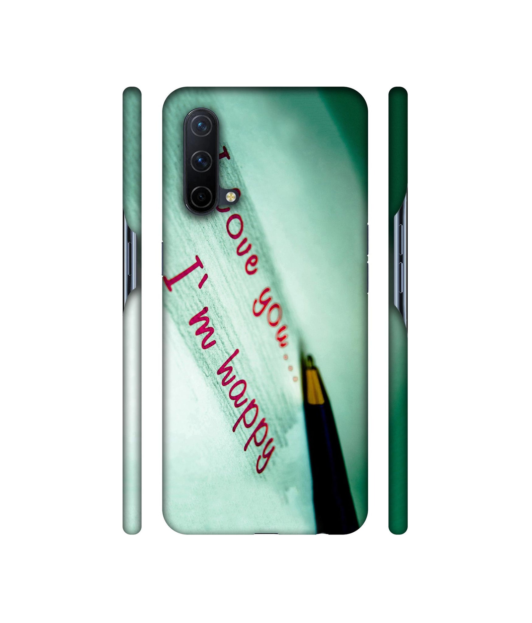 Love Quote Designer Hard Back Cover for OnePlus Nord CE 5G