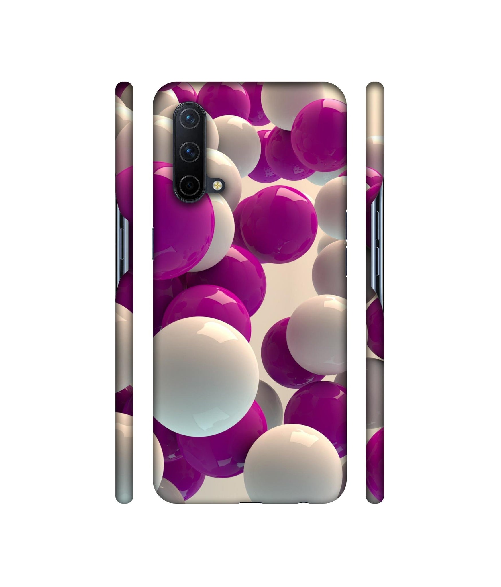 3D Balloons Designer Hard Back Cover for OnePlus Nord CE 5G