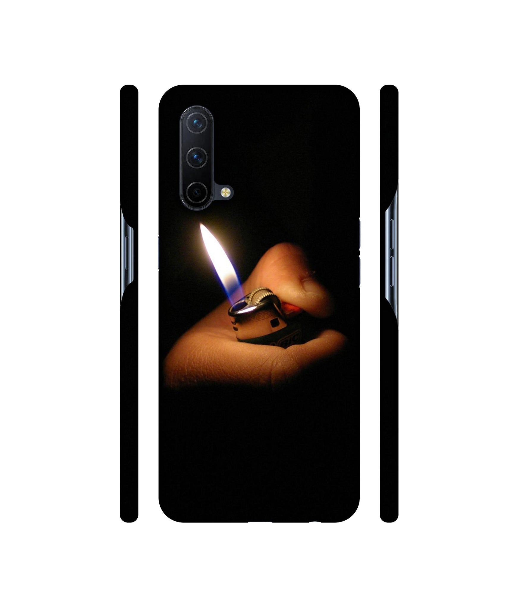 Lighter Flames Designer Hard Back Cover for OnePlus Nord CE 5G