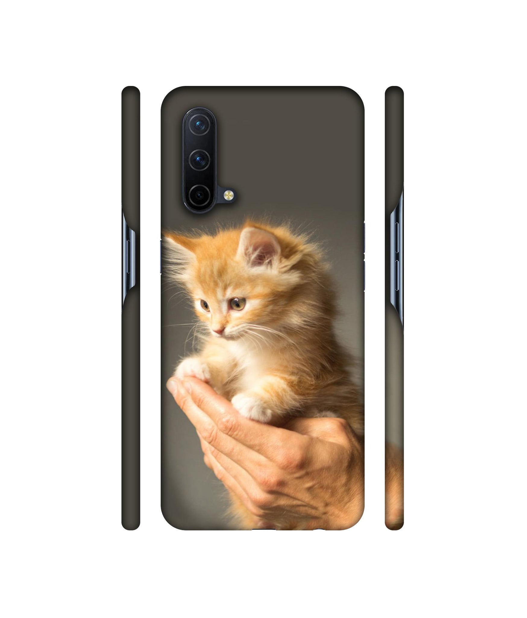 Cute Kitten Designer Hard Back Cover for OnePlus Nord CE 5G