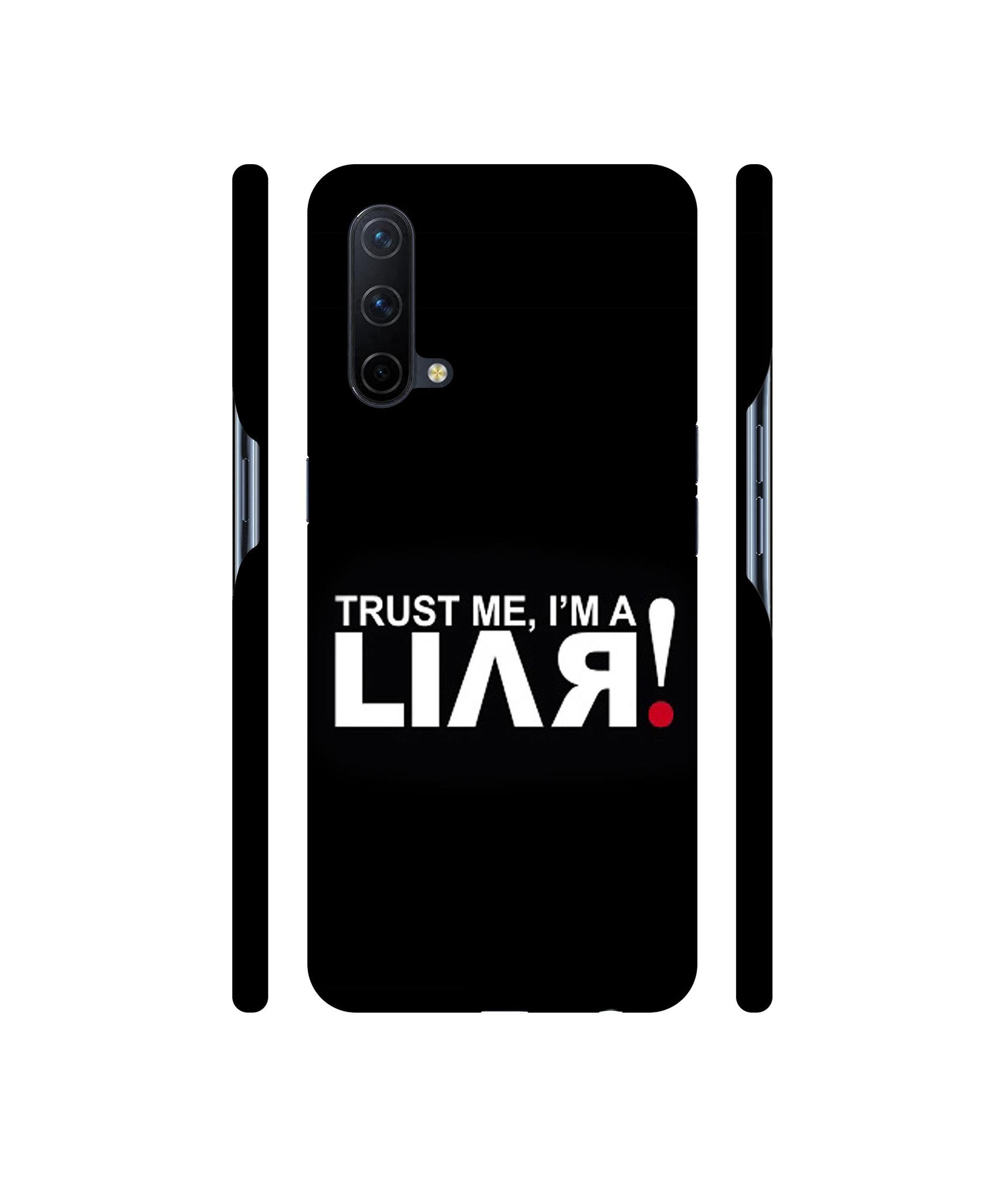Trust Me Funny Quote Designer Hard Back Cover for OnePlus Nord CE 5G