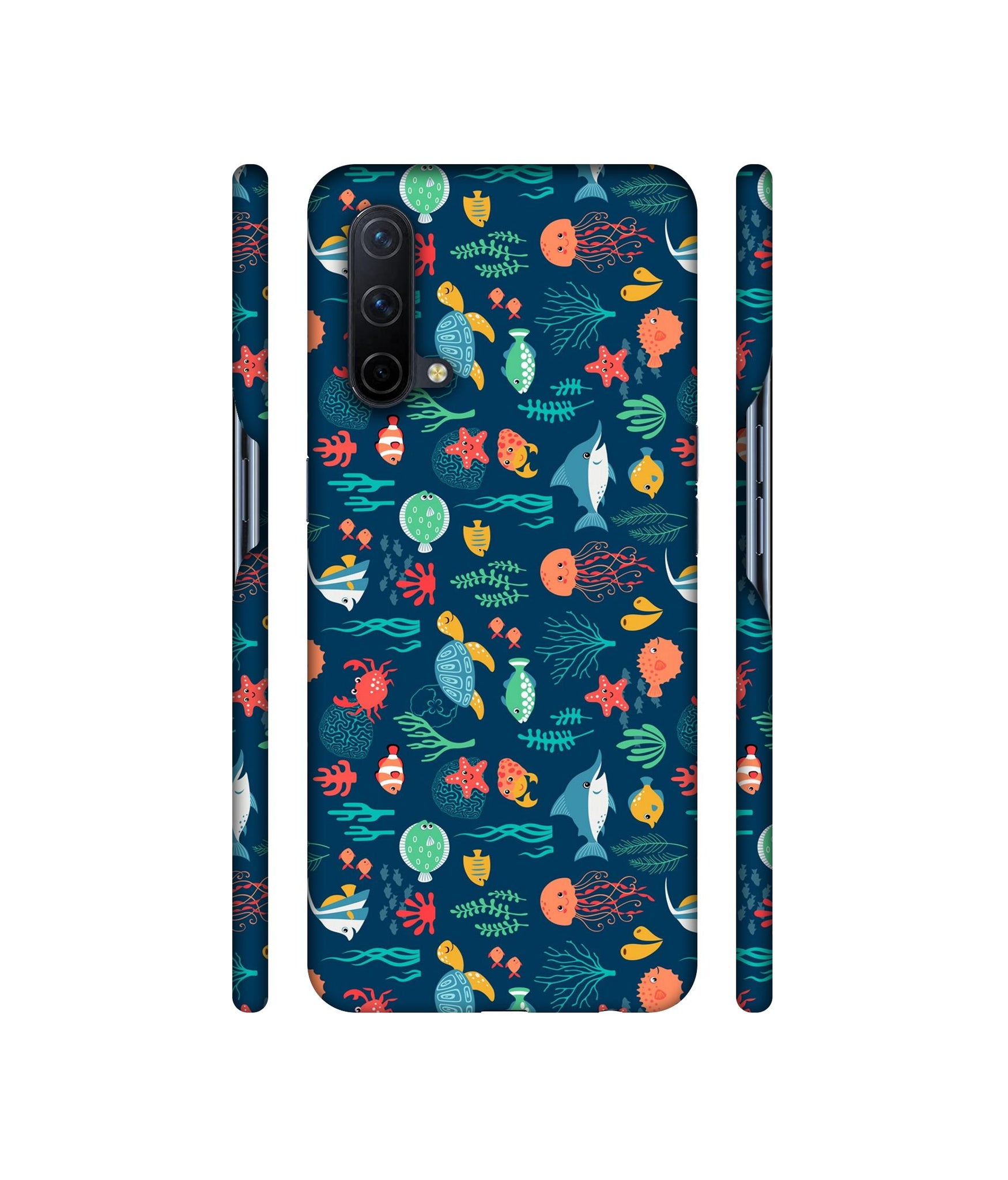 Aquarium Texture Designer Hard Back Cover for OnePlus Nord CE 5G