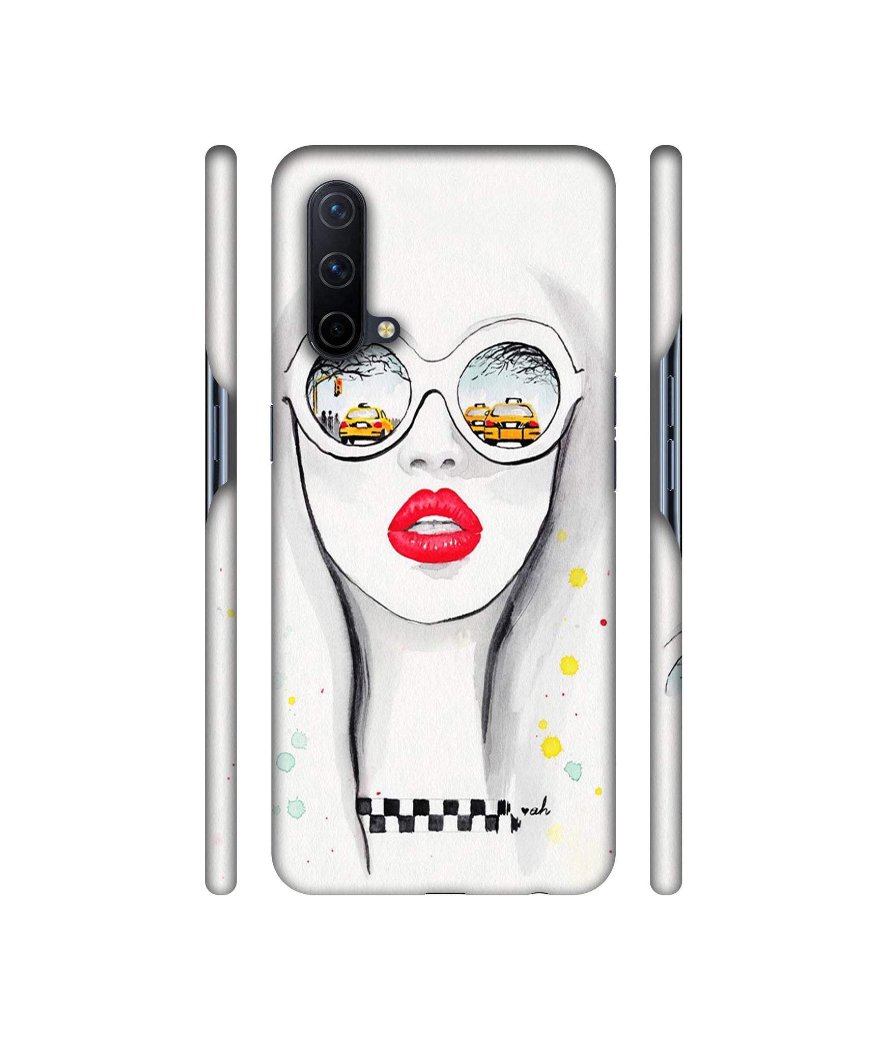 Girl Designer Hard Back Cover for OnePlus Nord CE 5G