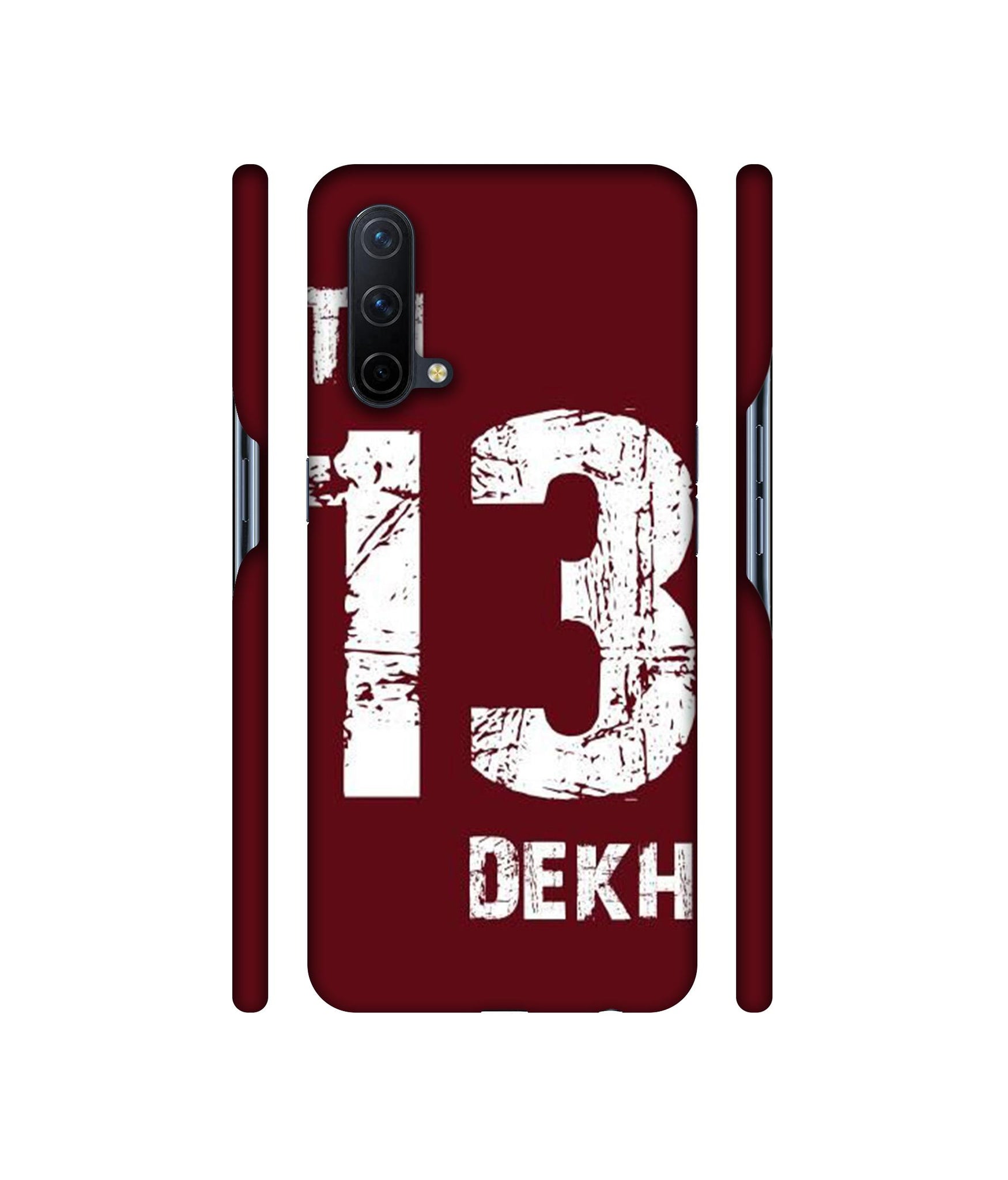 Tu 13 Dekh Designer Hard Back Cover for OnePlus Nord CE 5G