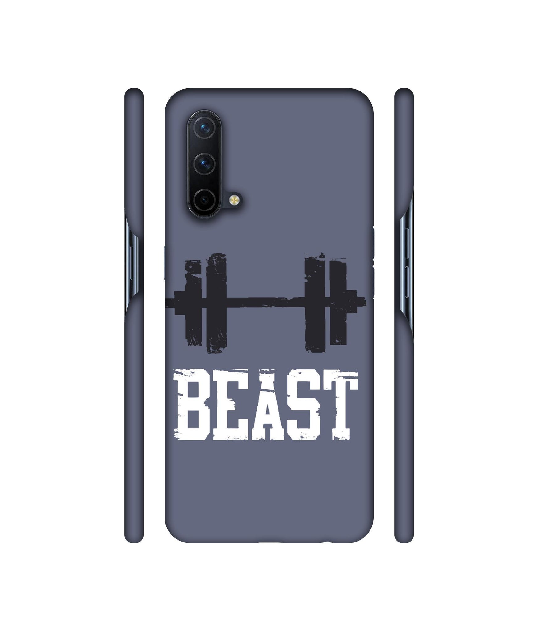 Beast Gym Designer Hard Back Cover for OnePlus Nord CE 5G