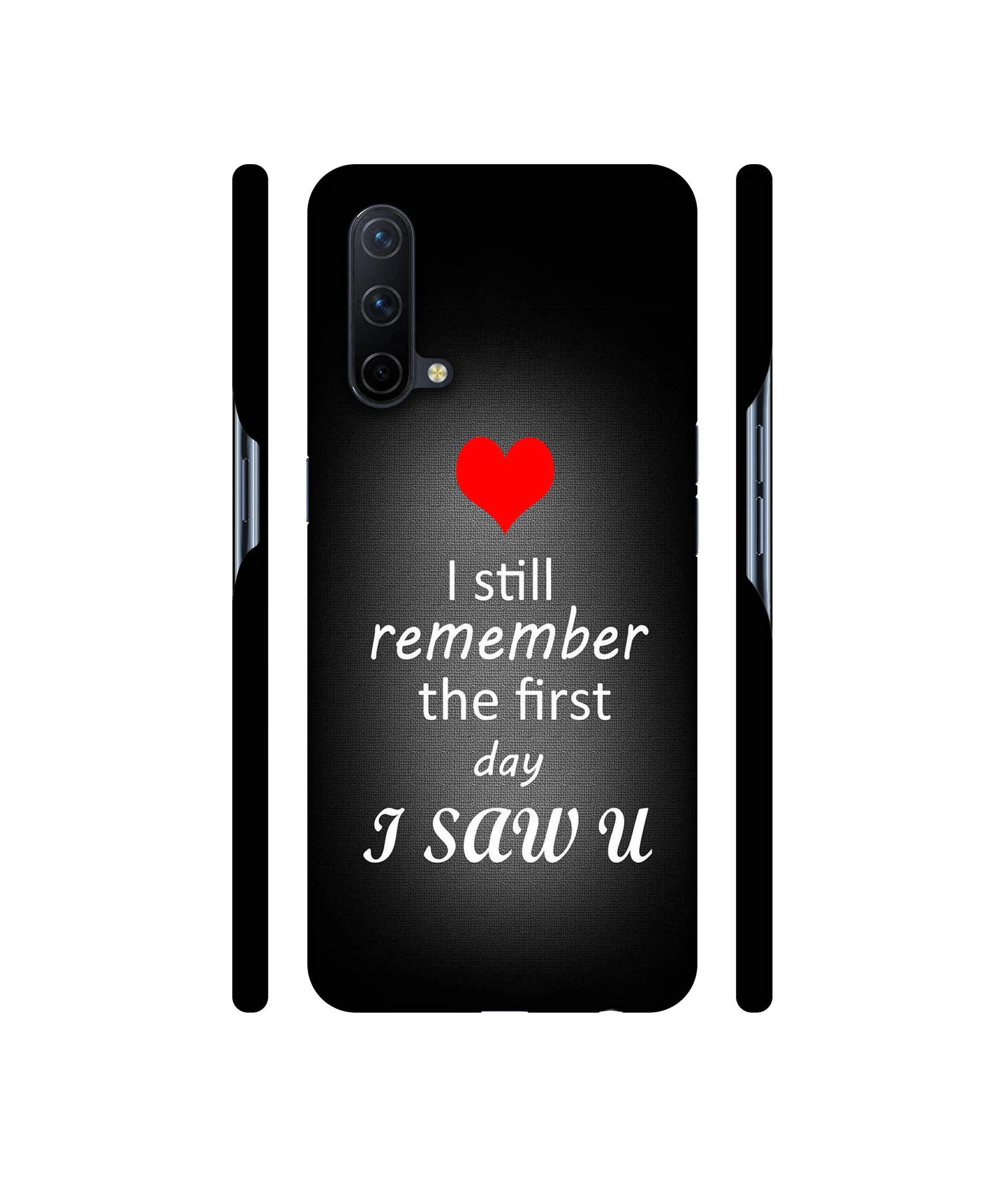 I Saw You Heart Designer Hard Back Cover for OnePlus Nord CE 5G