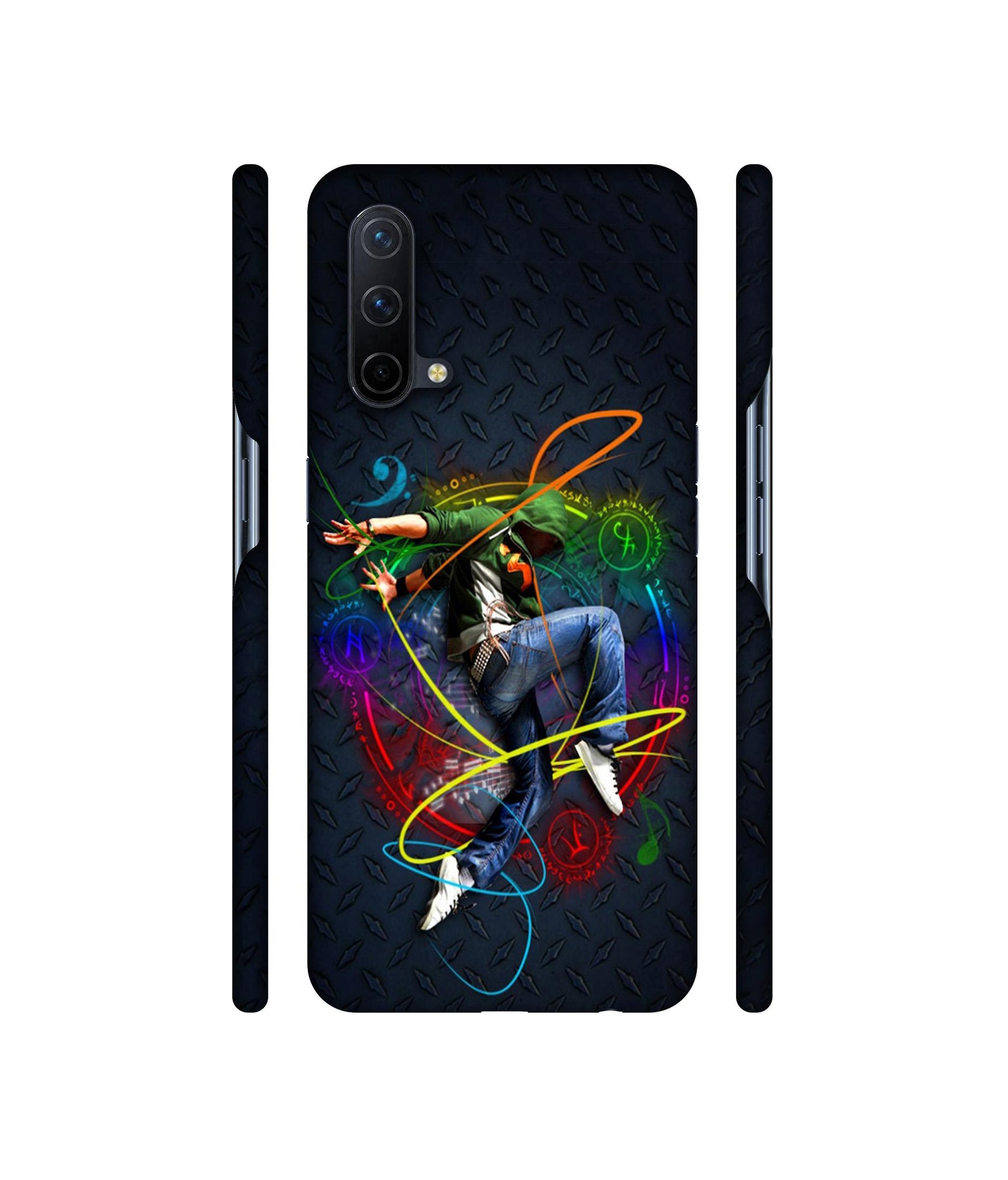 Boy With Music Designer Hard Back Cover for OnePlus Nord CE 5G