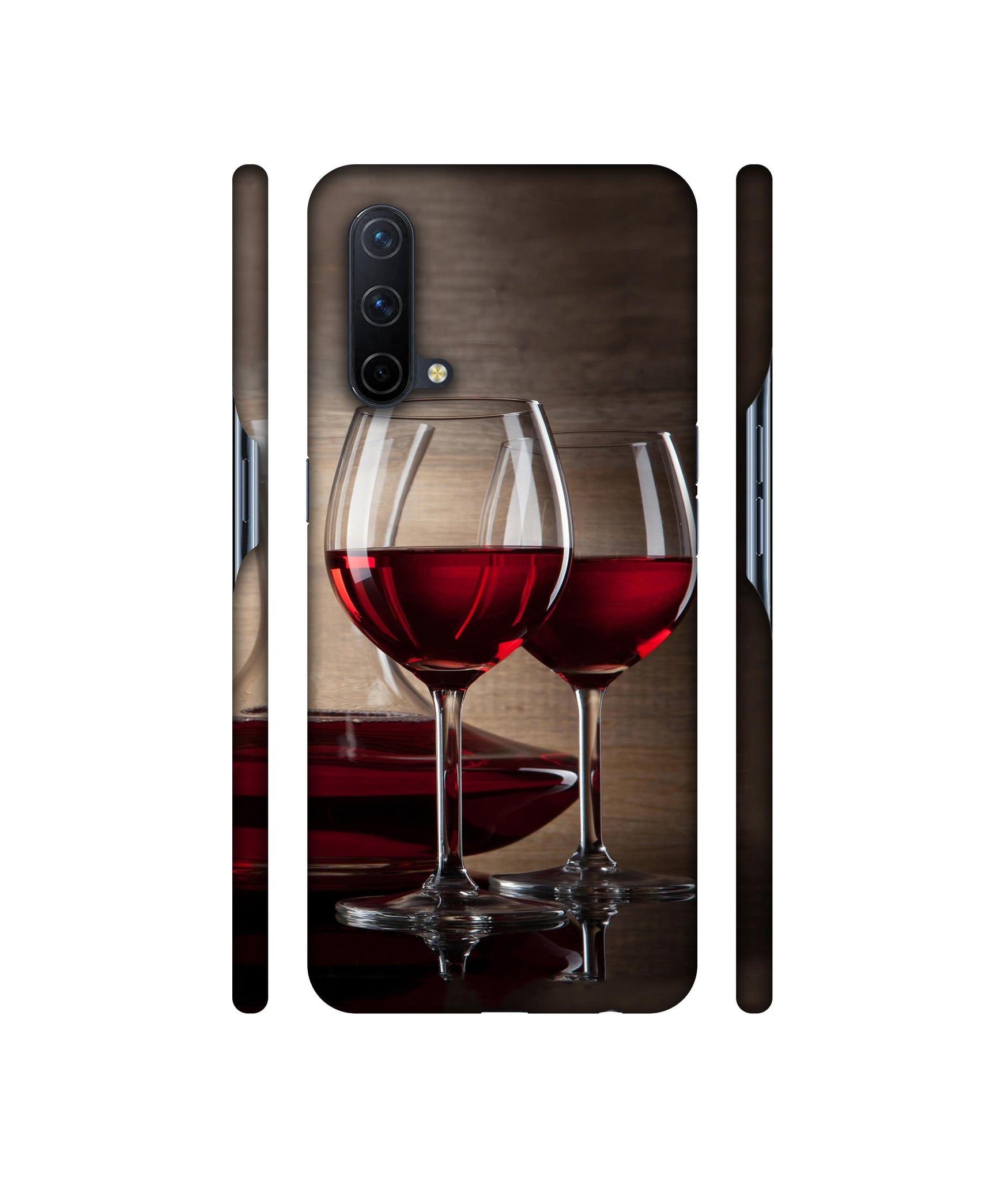 Wine Glass Designer Hard Back Cover for OnePlus Nord CE 5G