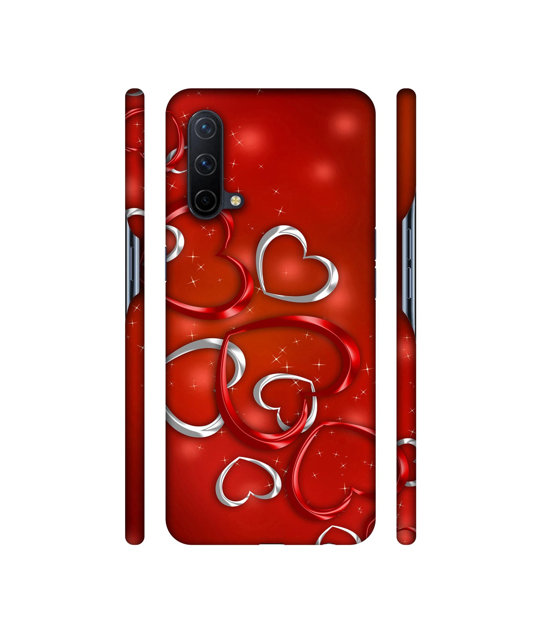 Hearts Designer Hard Back Cover for OnePlus Nord CE 5G