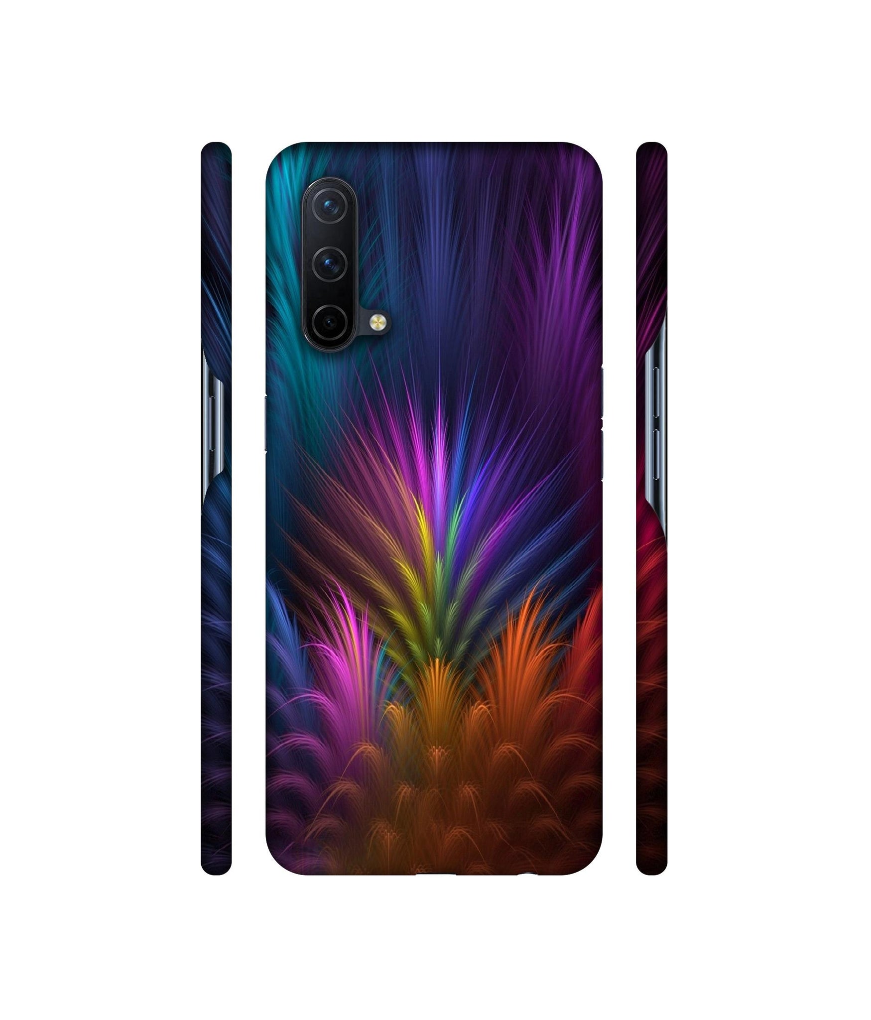 Multicoloured Designer Hard Back Cover for OnePlus Nord CE 5G