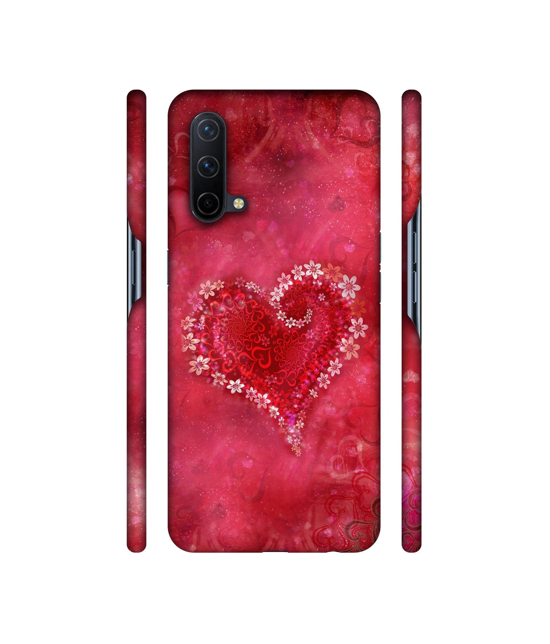 Heart Designer Hard Back Cover for OnePlus Nord CE 5G