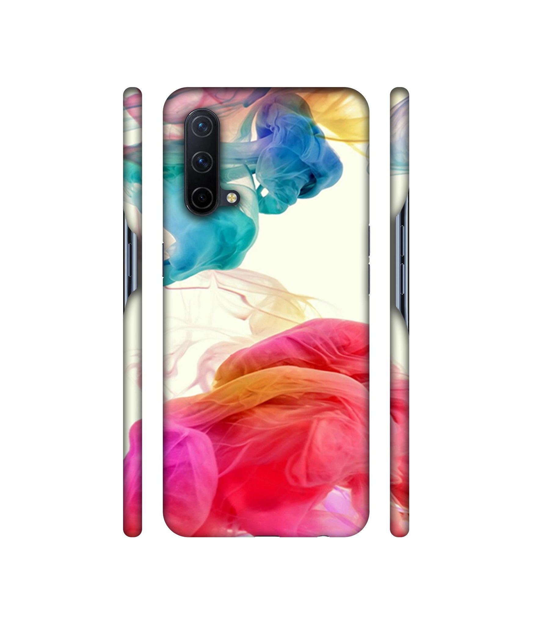 Colored Smoke Designer Hard Back Cover for OnePlus Nord CE 5G