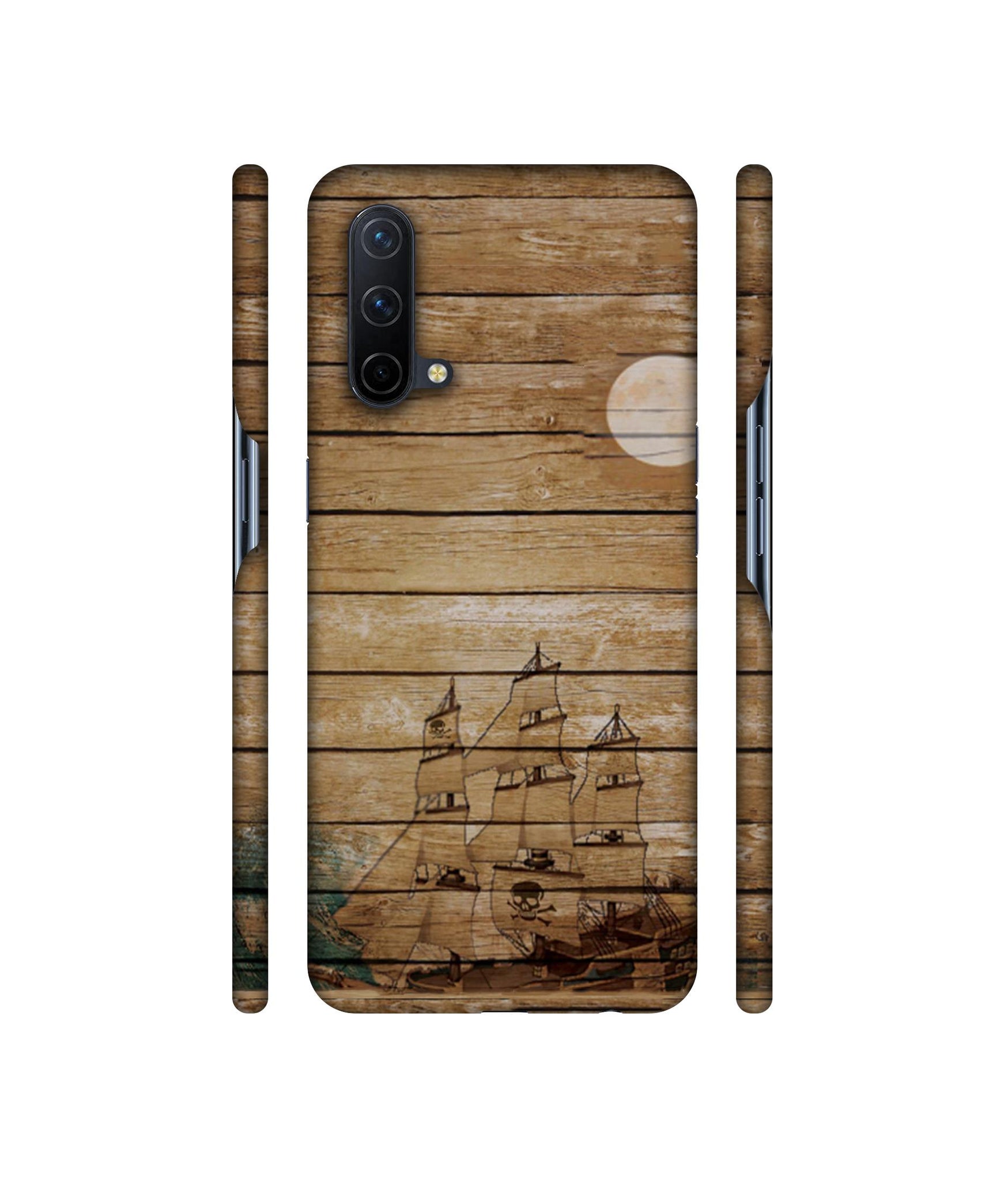 Wooden Pattern Designer Hard Back Cover for OnePlus Nord CE 5G