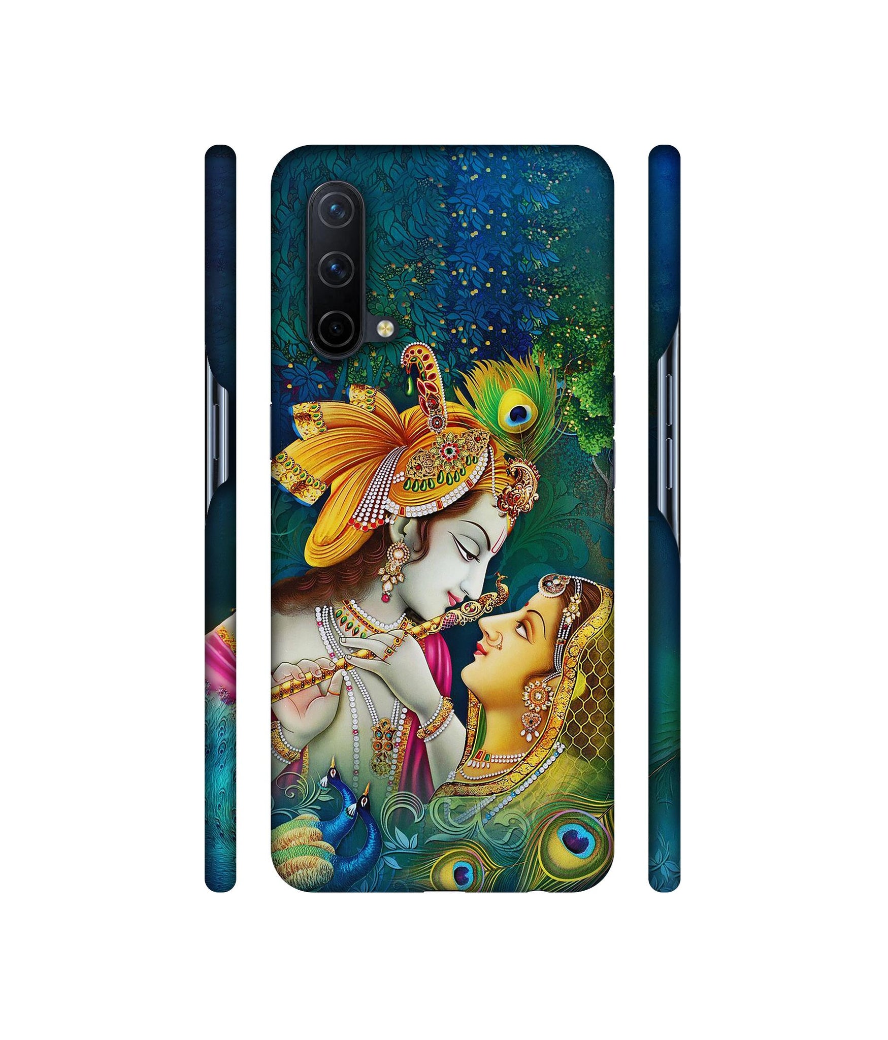 Radha Kishan Love Designer Hard Back Cover for OnePlus Nord CE 5G