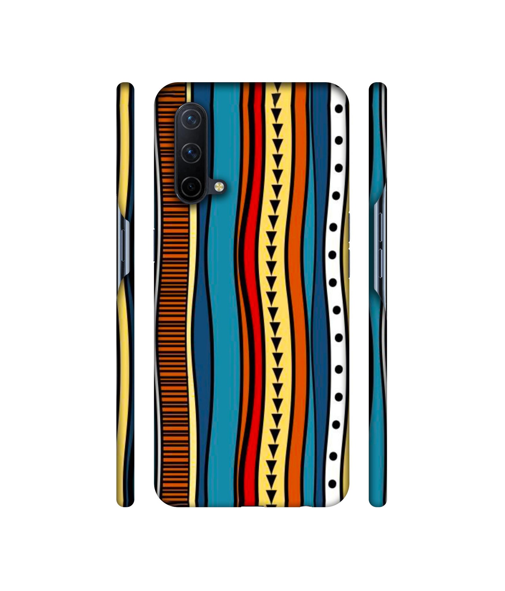Rangoli Folk Art Designer Hard Back Cover for OnePlus Nord CE 5G