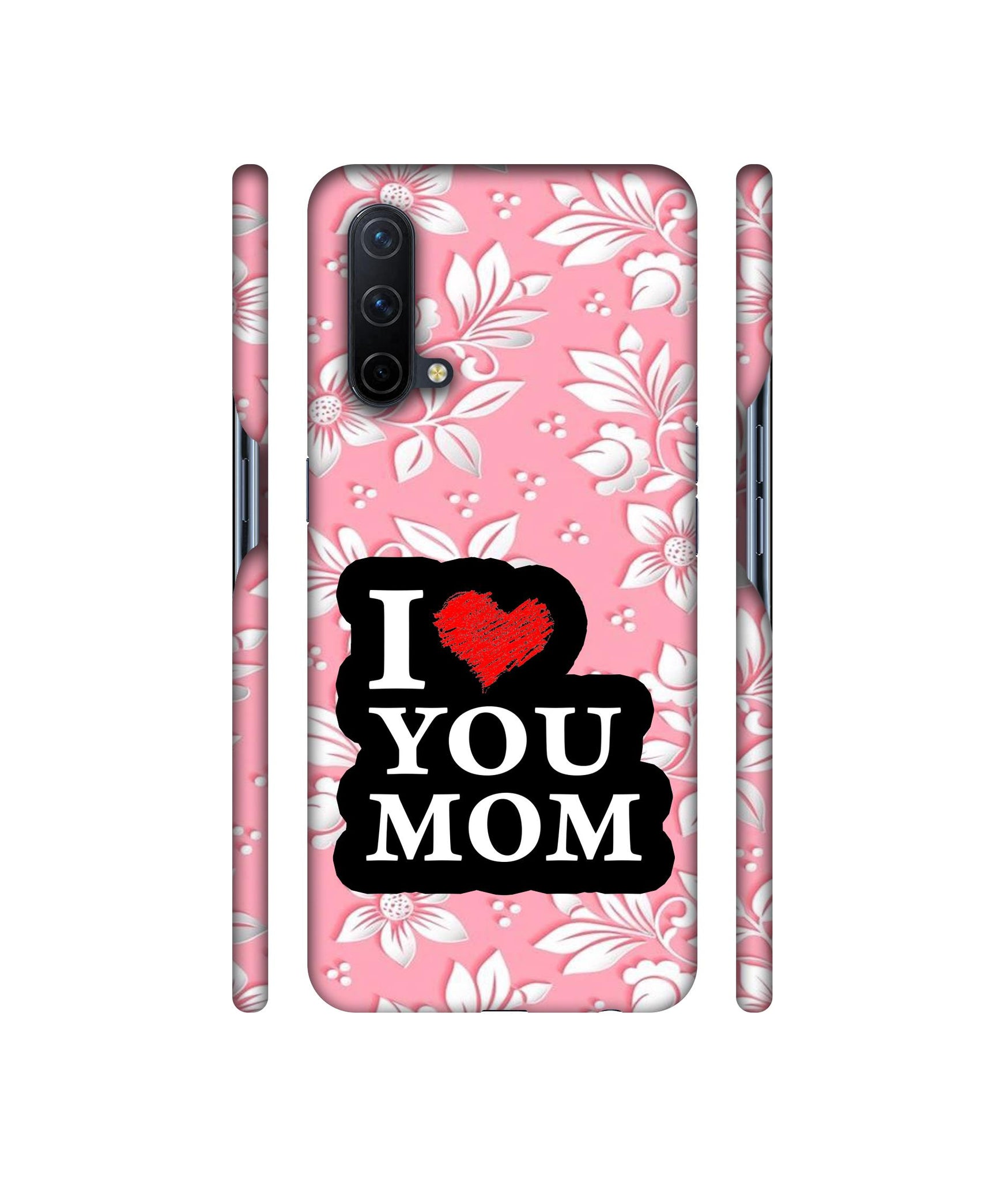 I Love Mom Designer Hard Back Cover for OnePlus Nord CE 5G
