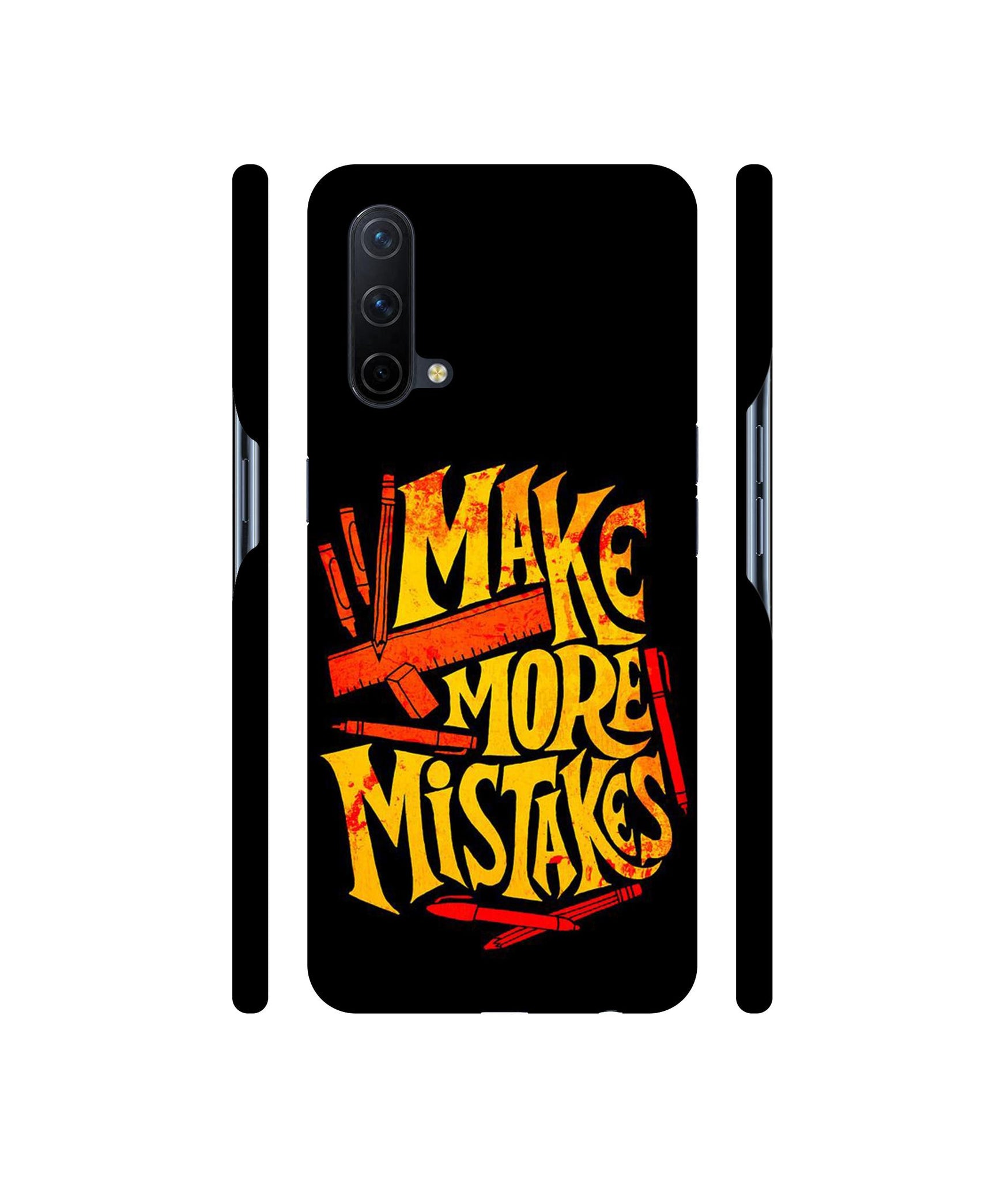 Make More Mistakes Designer Hard Back Cover for OnePlus Nord CE 5G