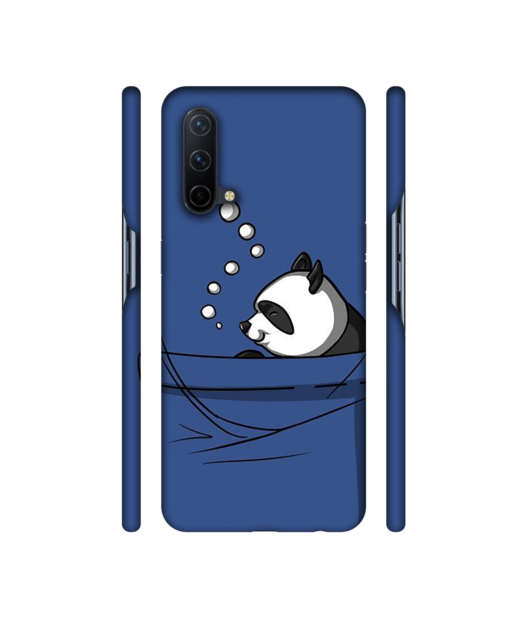 Lasy Panda Designer Hard Back Cover for OnePlus Nord CE 5G