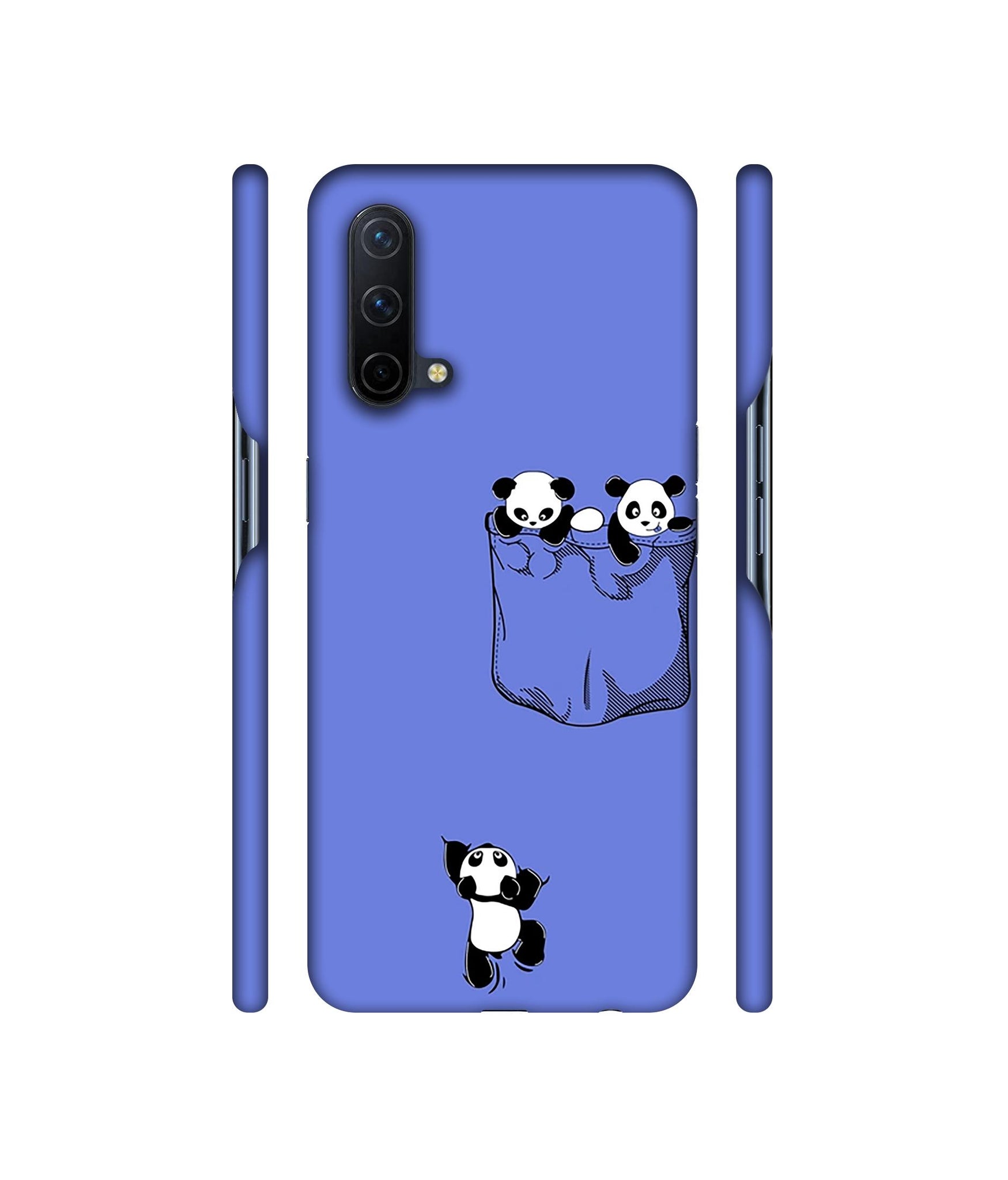 Poket Panda Designer Hard Back Cover for OnePlus Nord CE 5G