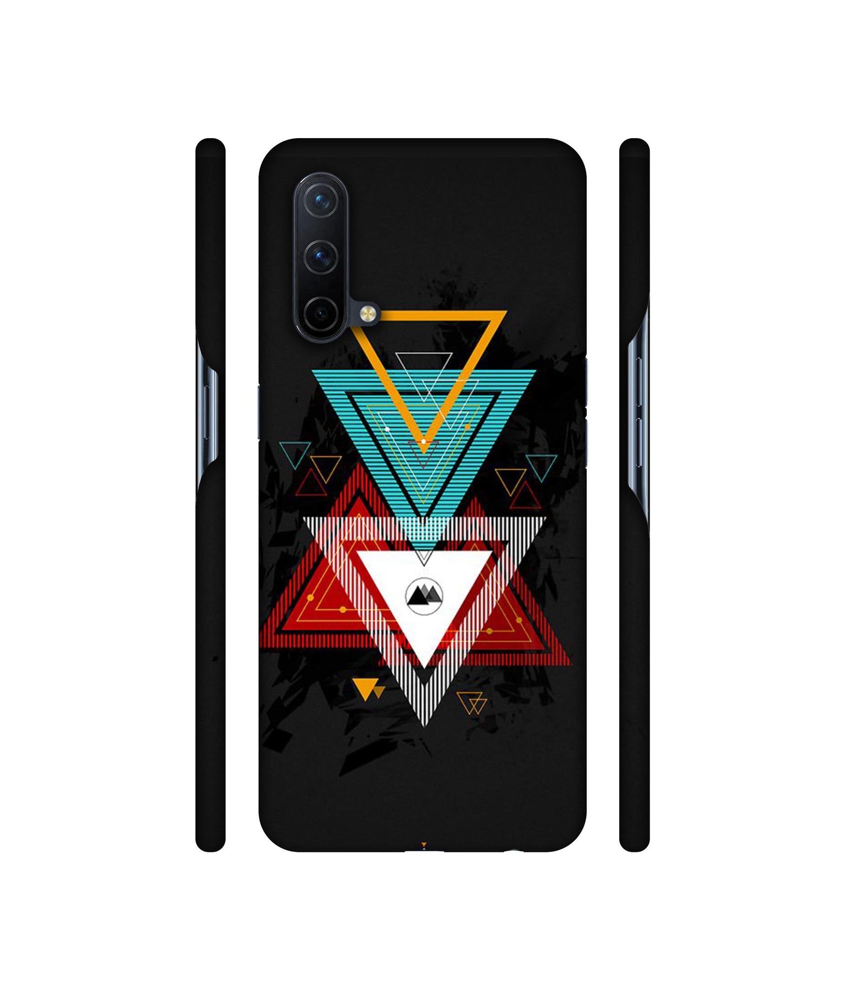 Illustrator Triangle Designer Hard Back Cover for OnePlus Nord CE 5G