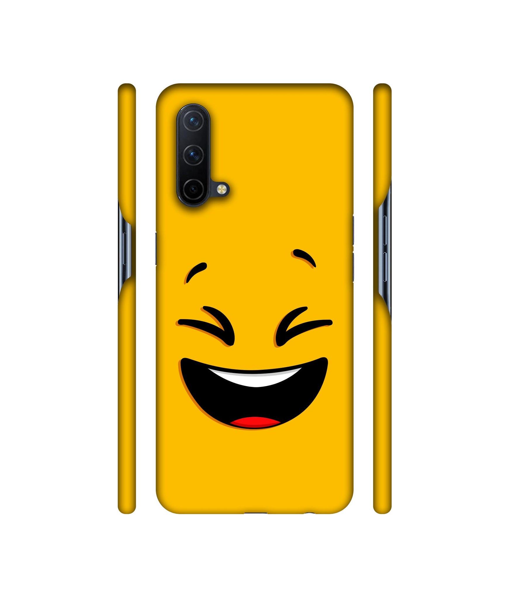 Smile Face Designer Hard Back Cover for OnePlus Nord CE 5G