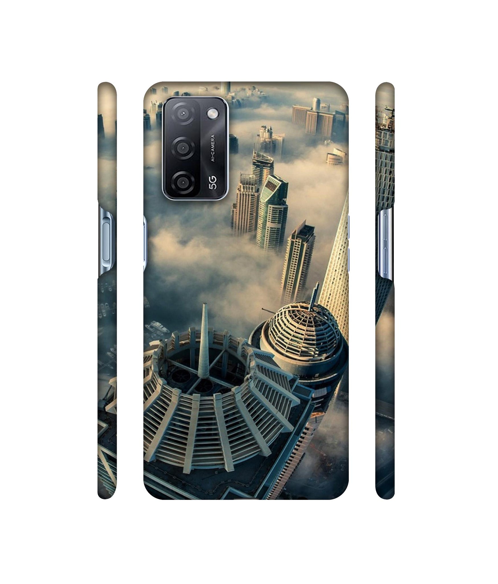 City Scapes Designer Hard Back Cover for Oppo A53s 5G