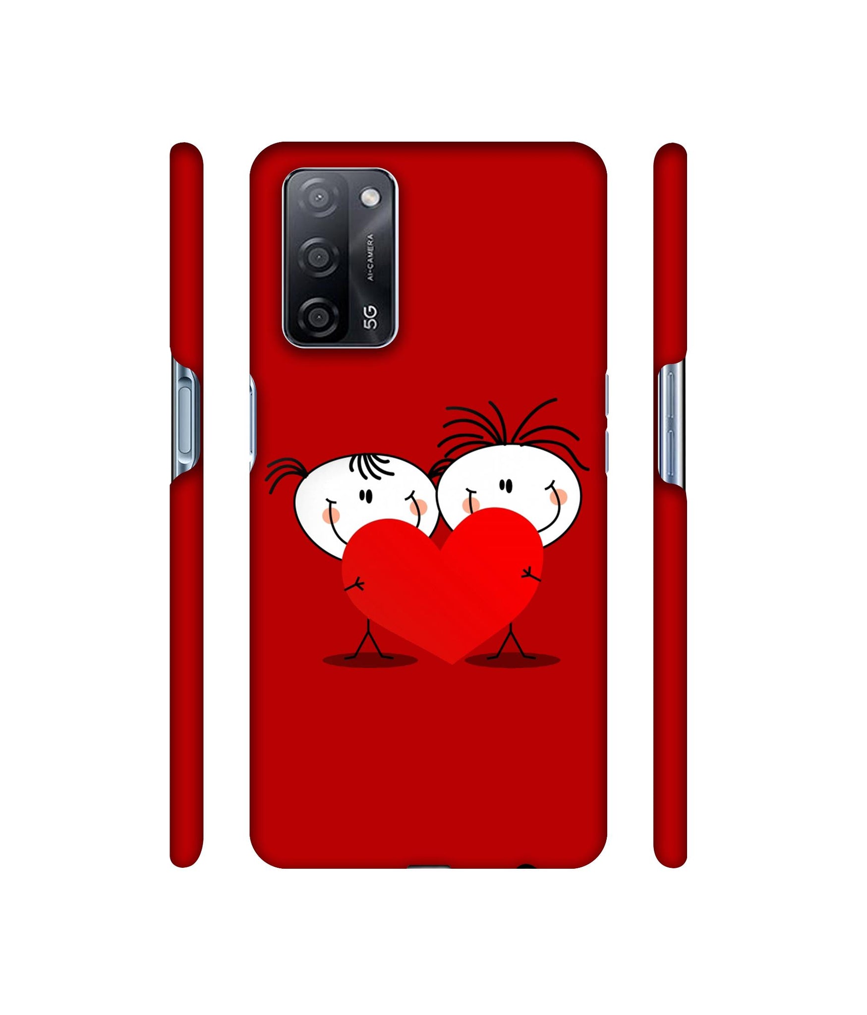 Valentines Day Designer Hard Back Cover for Oppo A53s 5G
