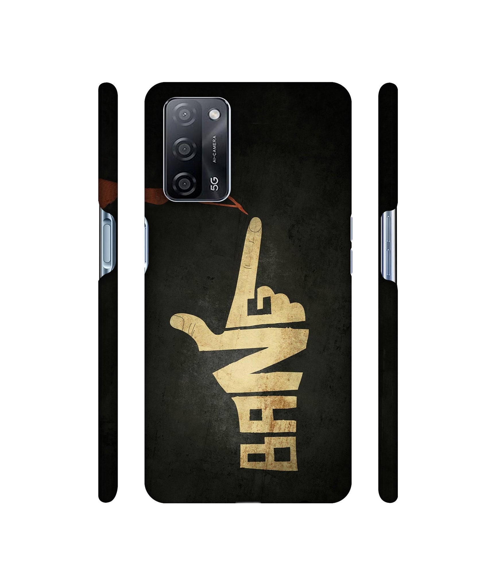 Pointing Designer Hard Back Cover for Oppo A53s 5G