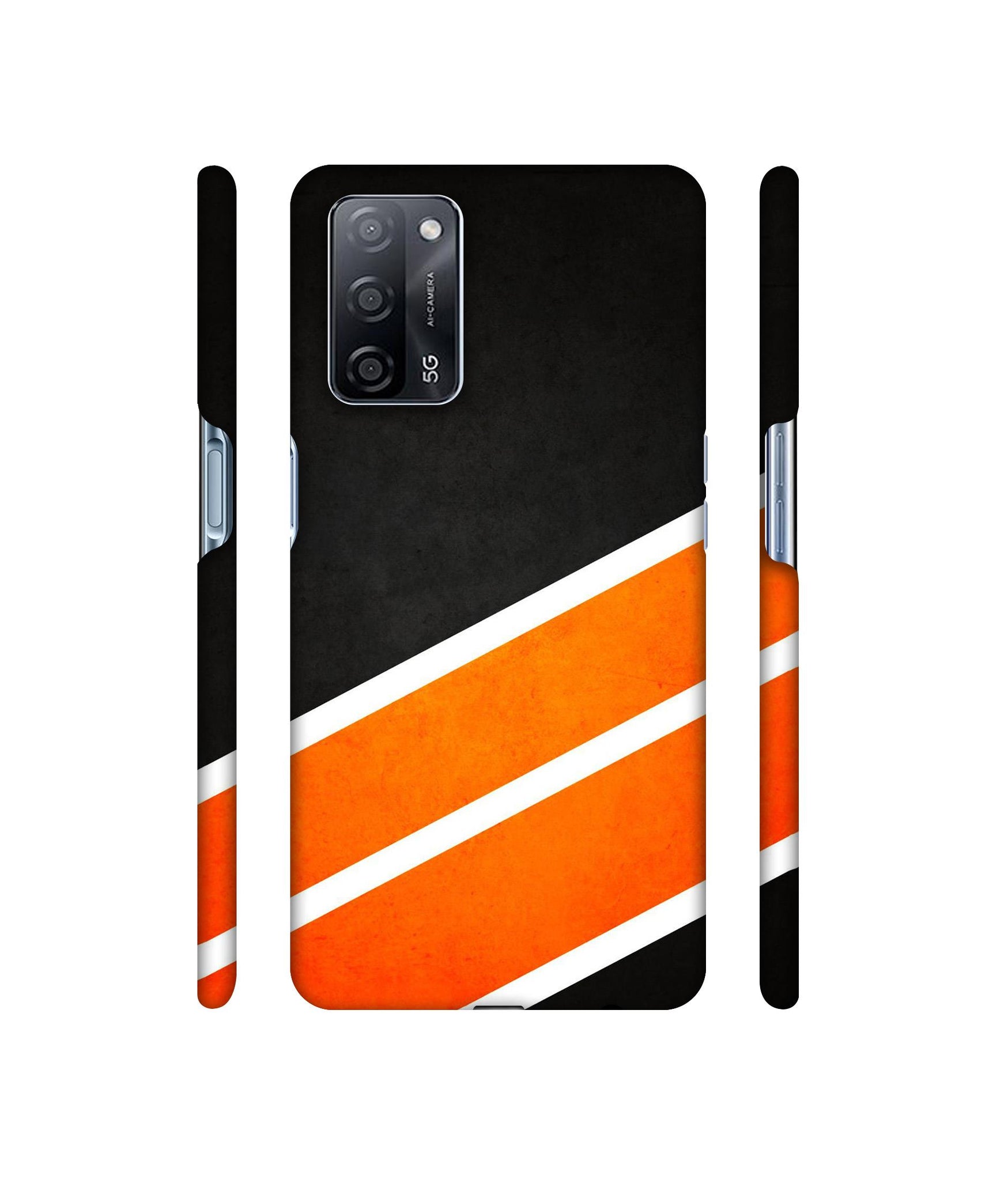 Abstract Pattern Designer Hard Back Cover for Oppo A53s 5G
