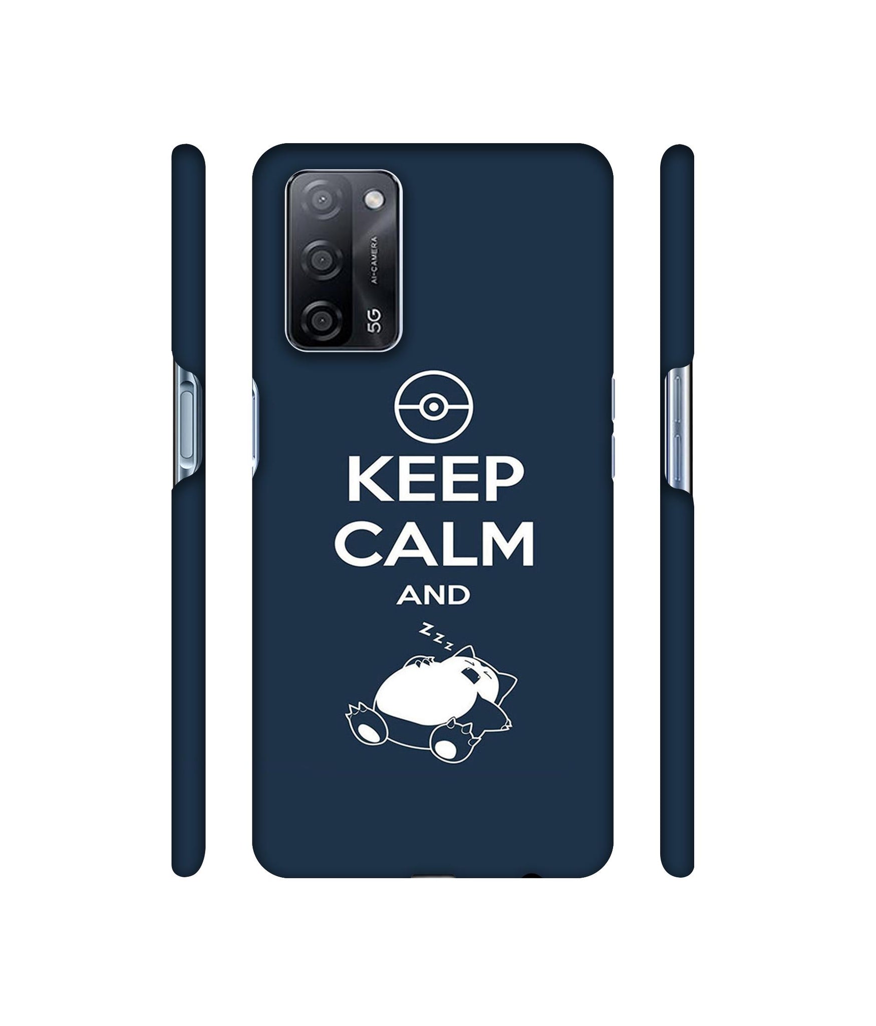 Sleep Pattern Designer Hard Back Cover for Oppo A53s 5G