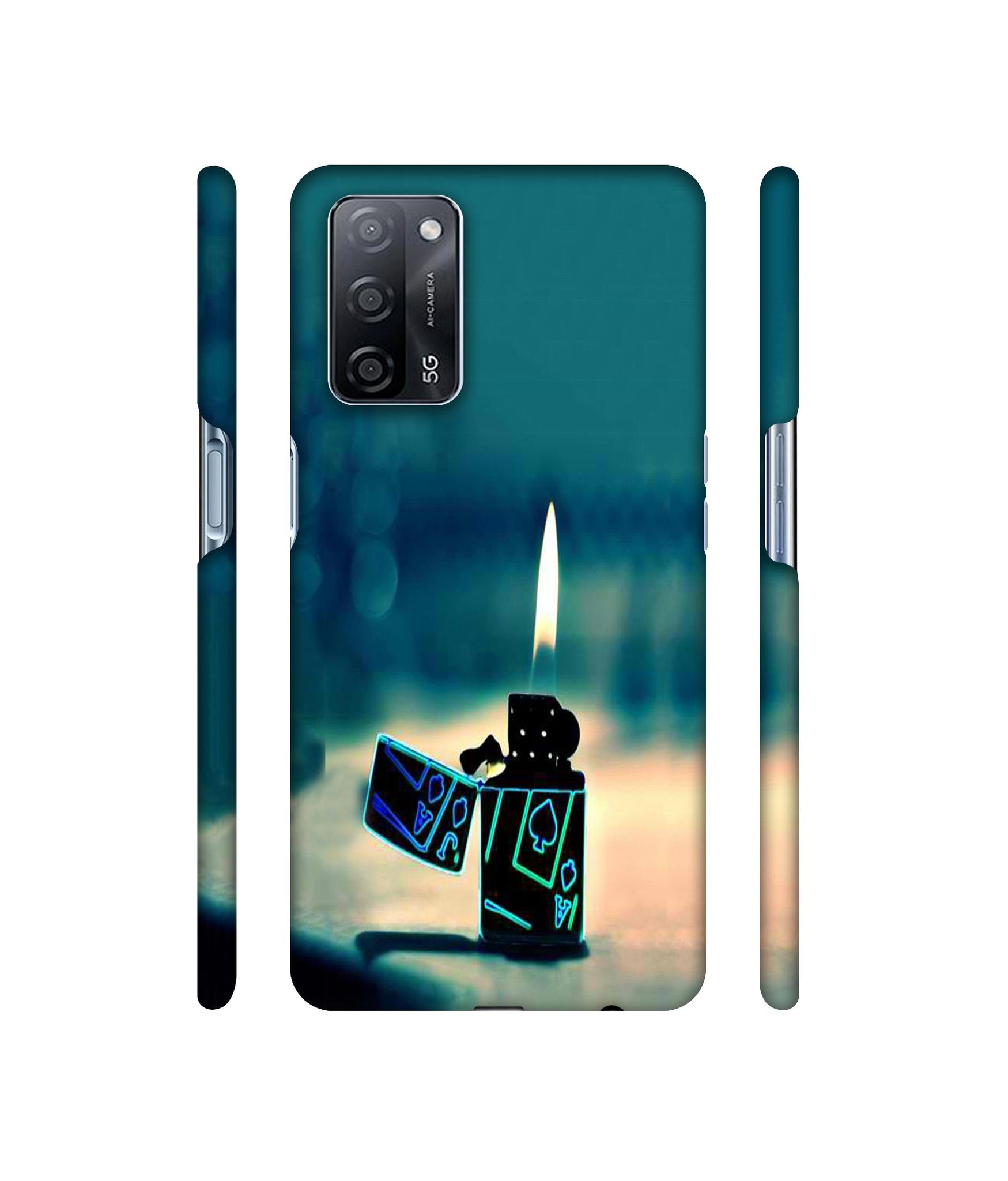 Cigrate Lighter Designer Hard Back Cover for Oppo A53s 5G