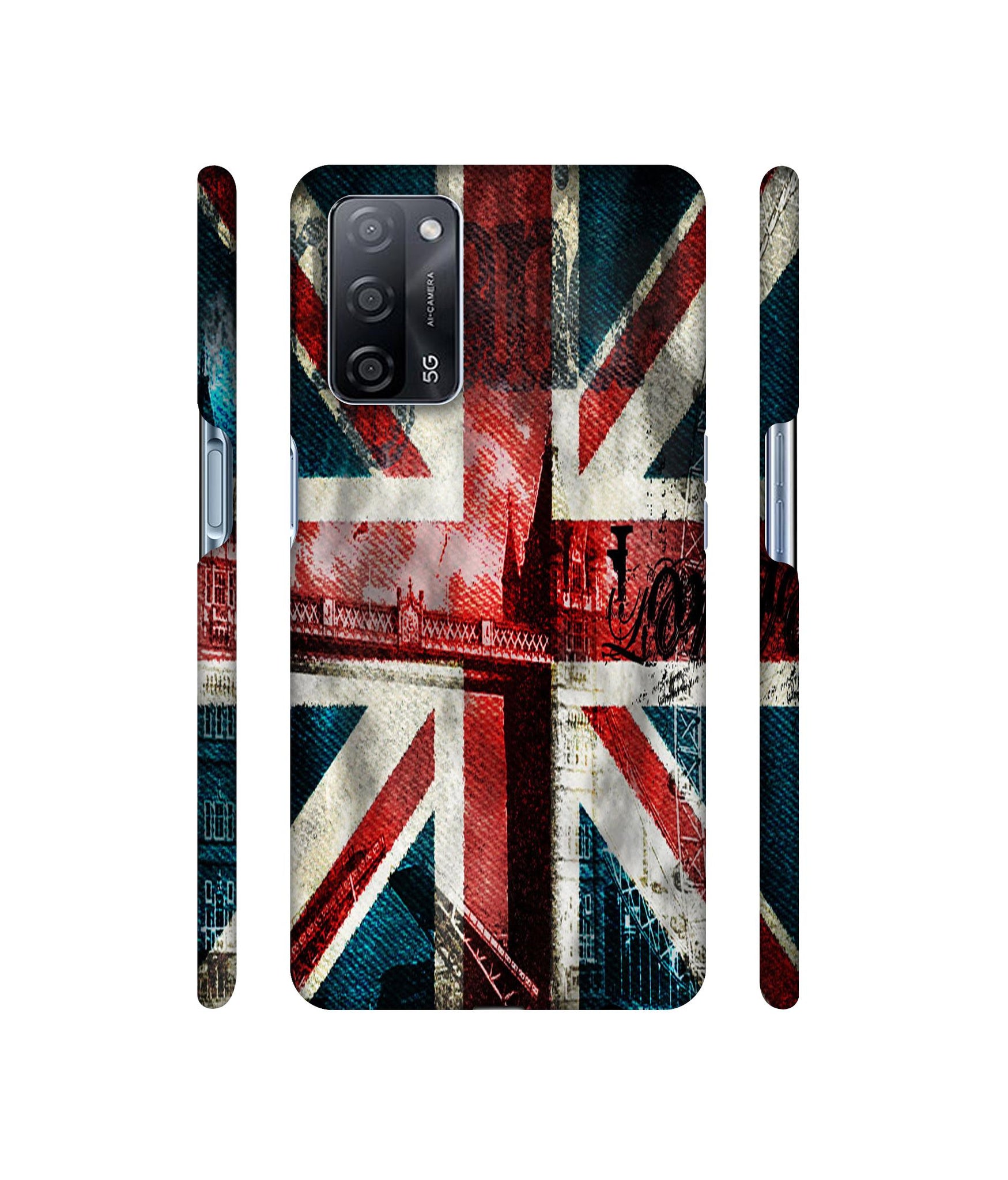 Music Men Designer Hard Back Cover for Oppo A53s 5G