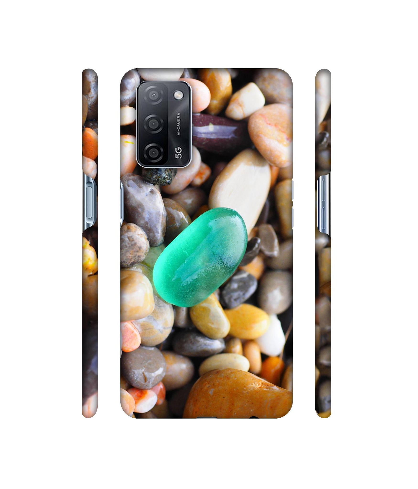 Sea Stones Designer Hard Back Cover for Oppo A53s 5G