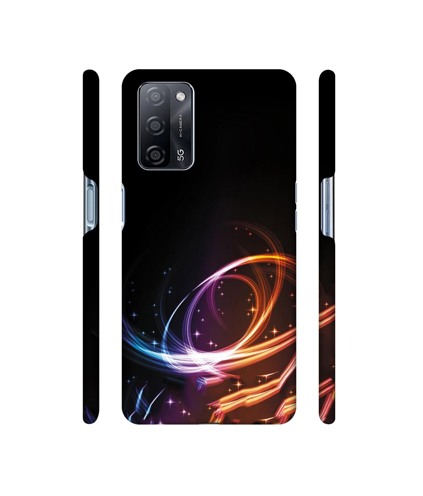 Abstract Background Designer Hard Back Cover for Oppo A53s 5G