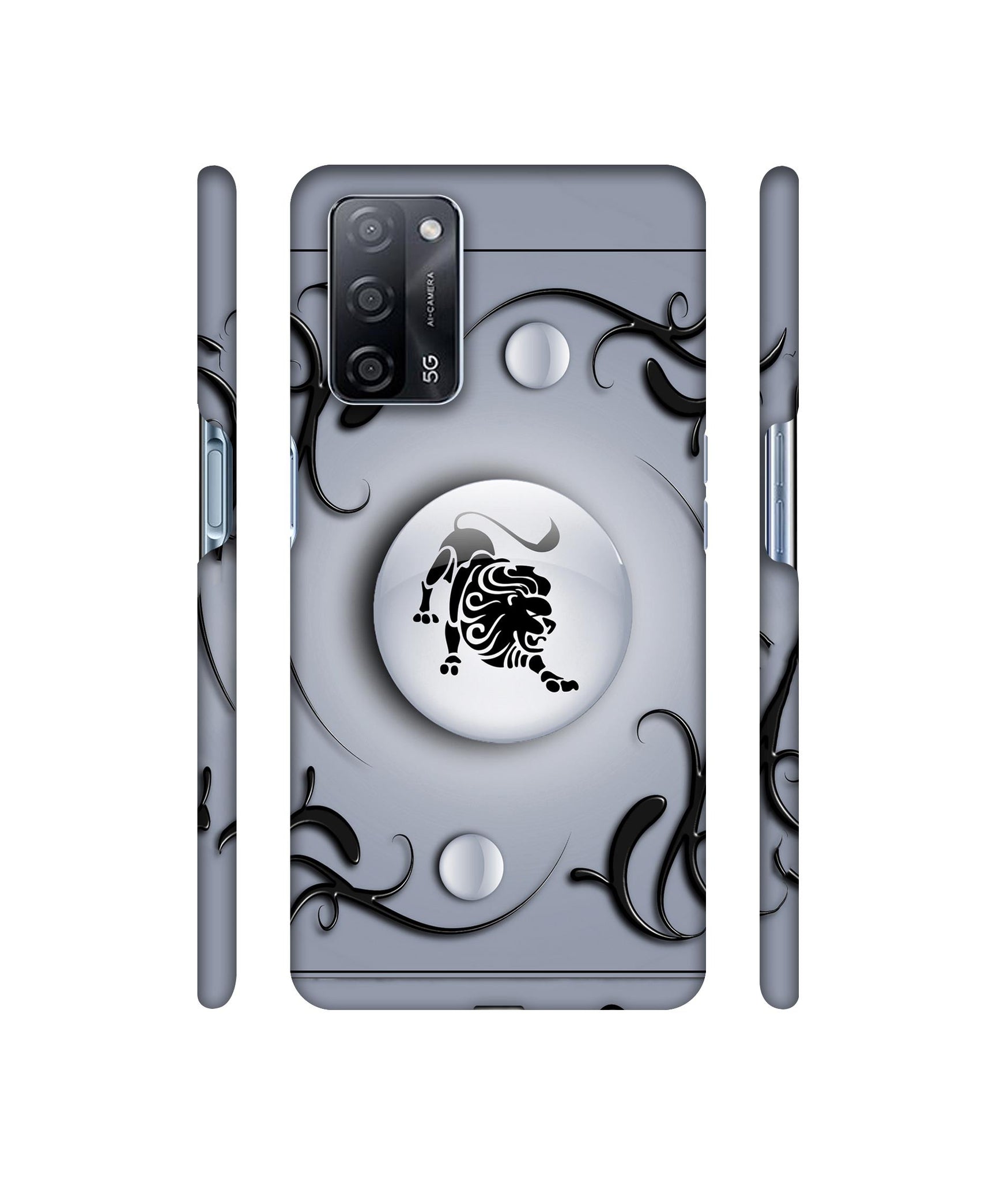 Leo Designer Hard Back Cover for Oppo A53s 5G