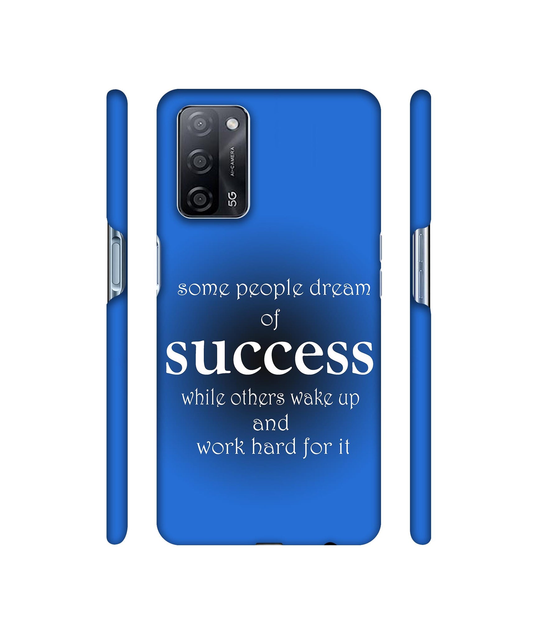 Success Motivational Designer Hard Back Cover for Oppo A53s 5G
