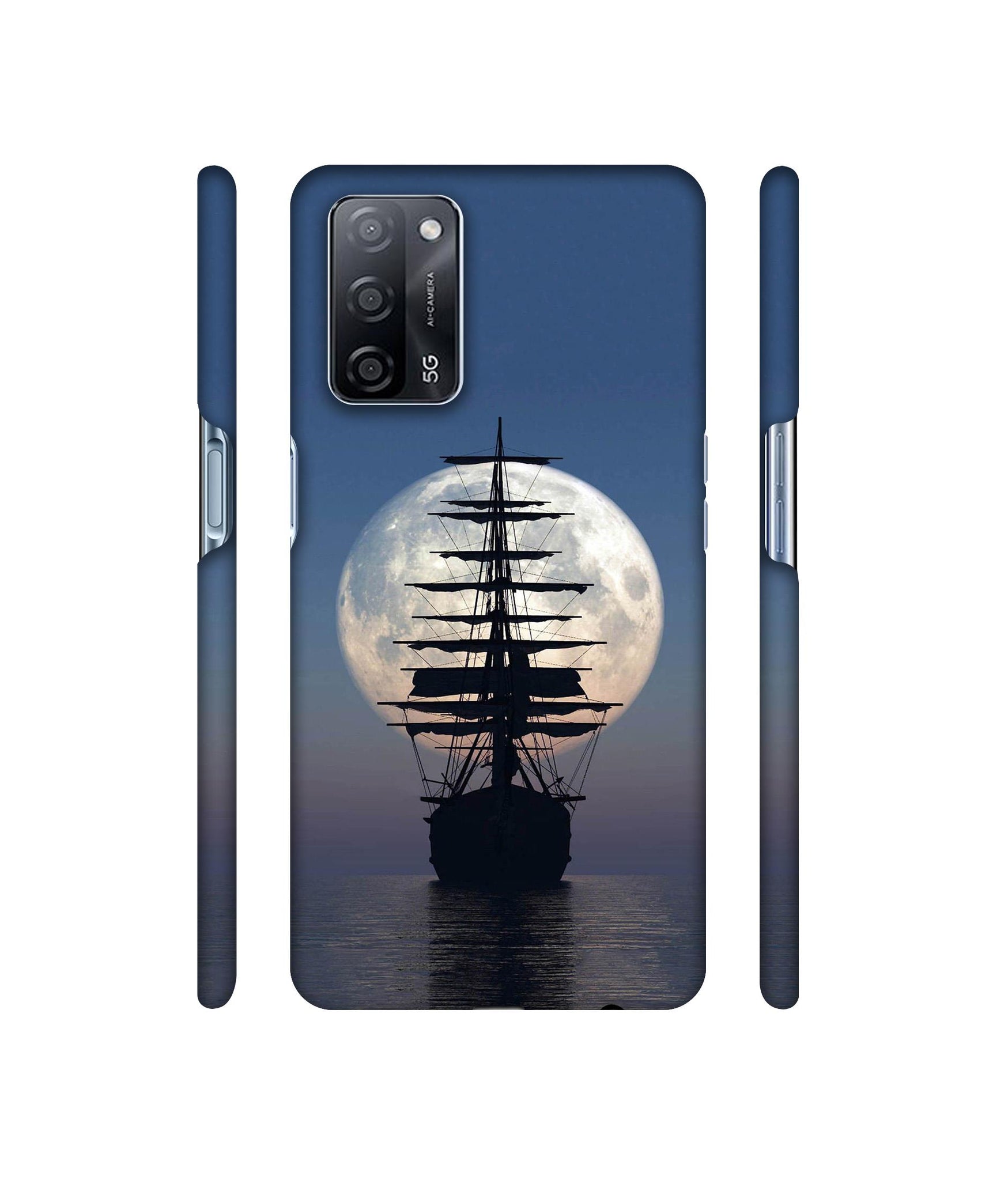 Sea Sunset Designer Hard Back Cover for Oppo A53s 5G