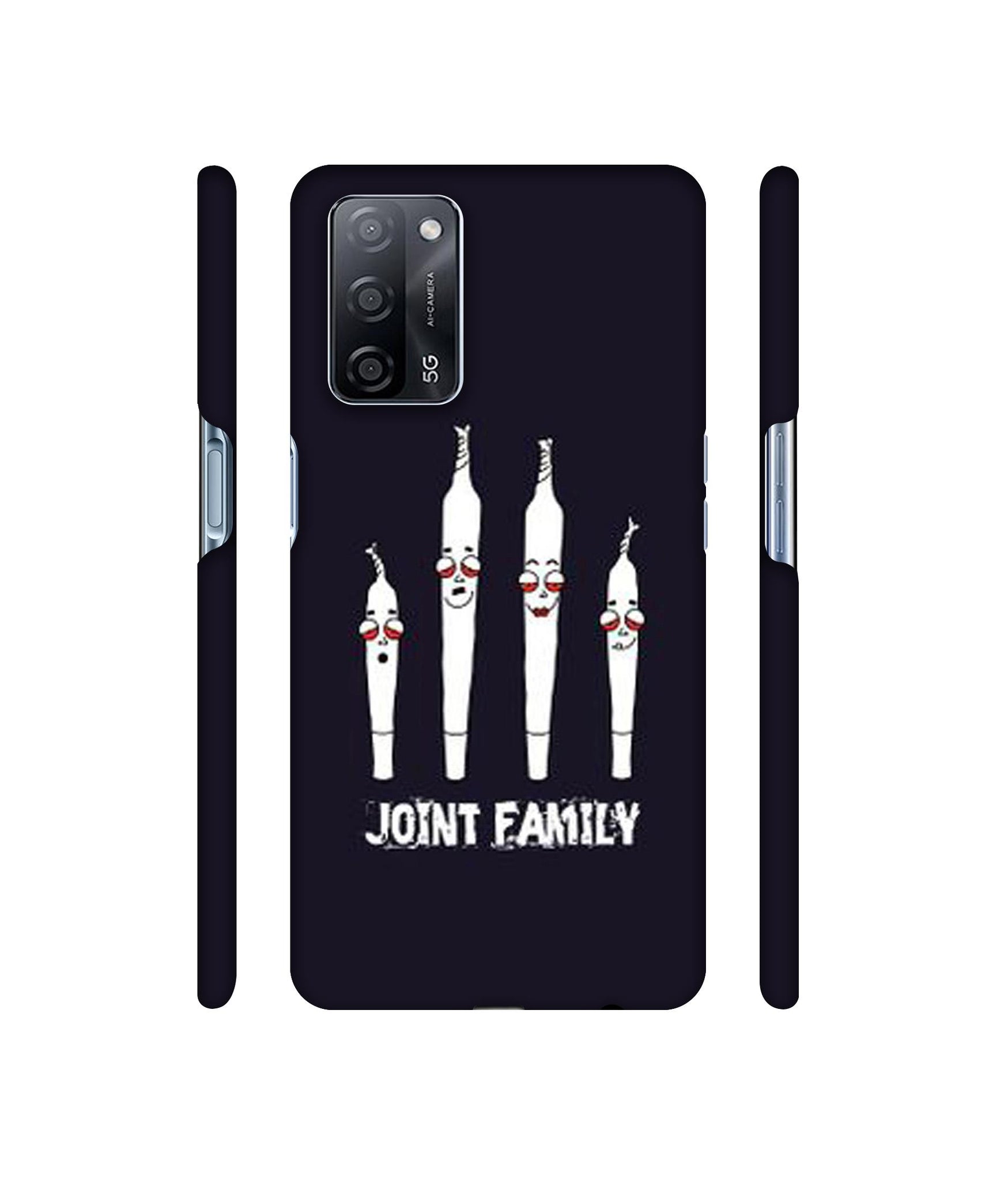 Joint Family Designer Hard Back Cover for Oppo A53s 5G