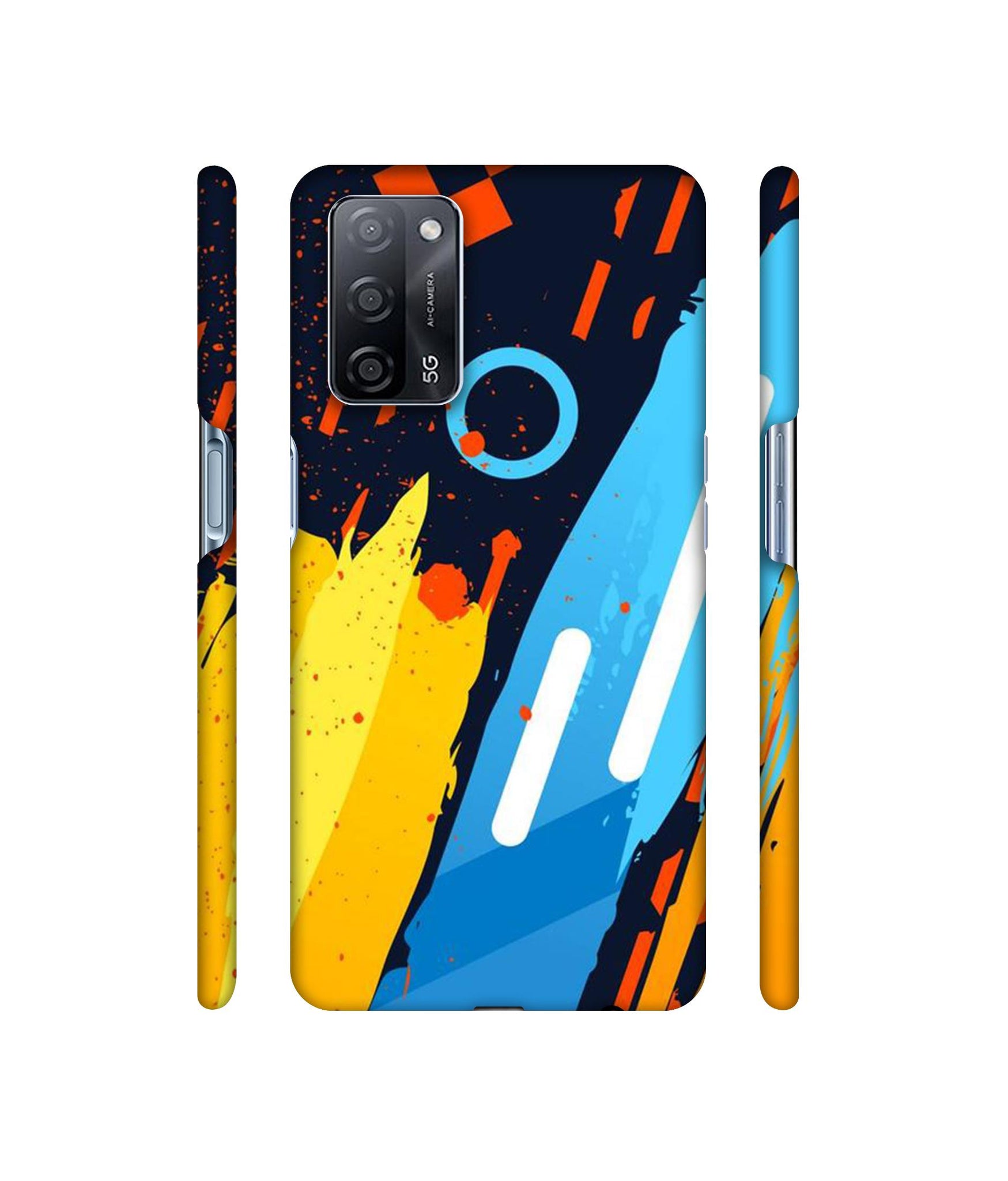 Illustrator Designer Hard Back Cover for Oppo A53s 5G