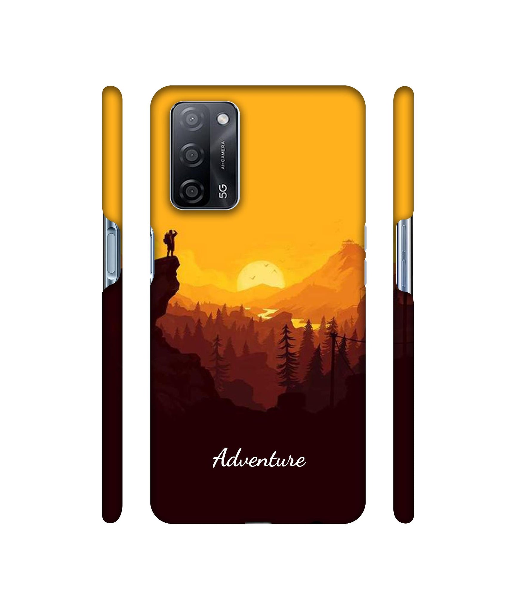 Adventure With Vactor Designer Hard Back Cover for Oppo A53s 5G