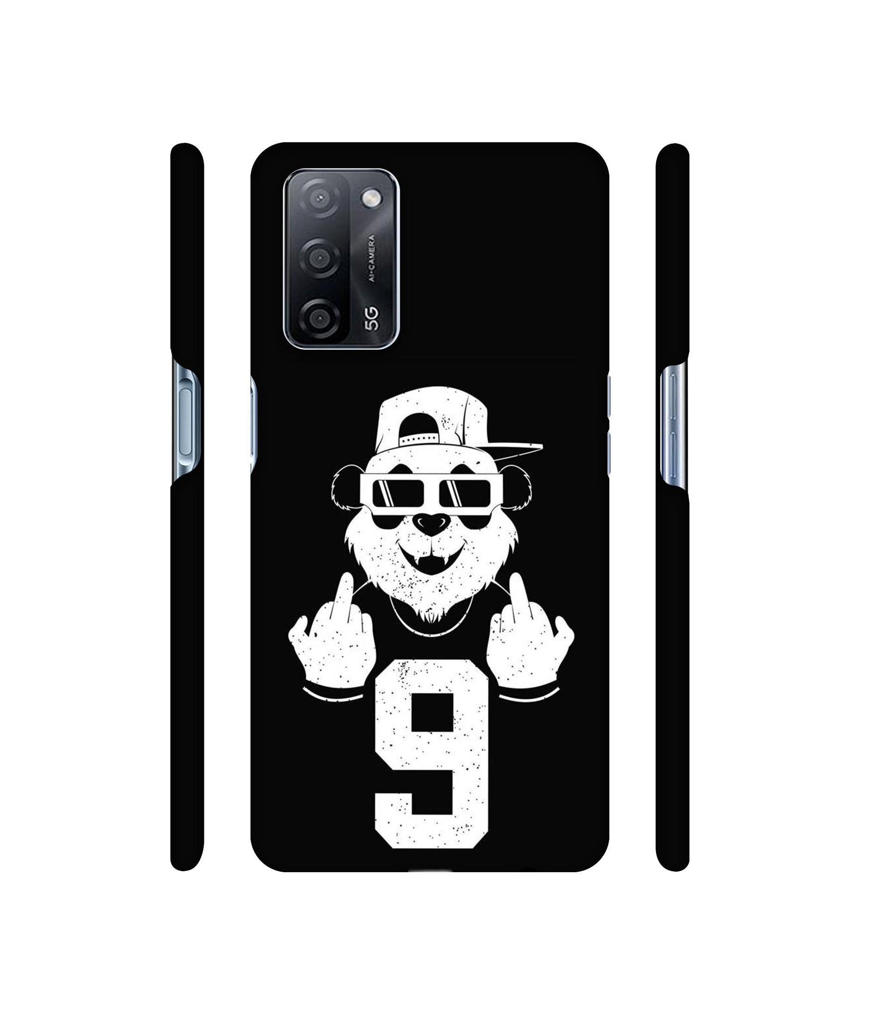 Nine Number Designer Hard Back Cover for Oppo A53s 5G