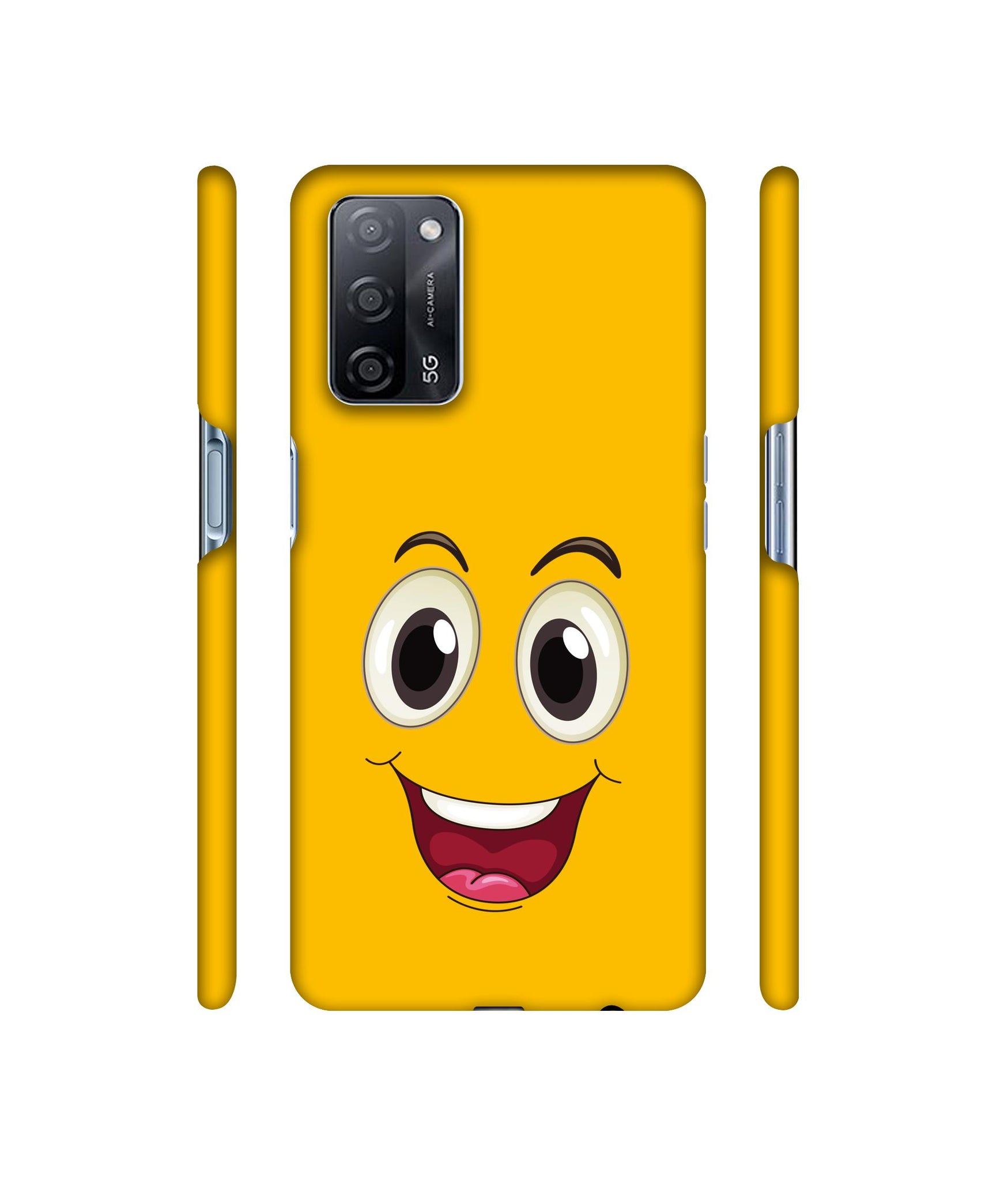 Wow Face Designer Hard Back Cover for Oppo A53s 5G