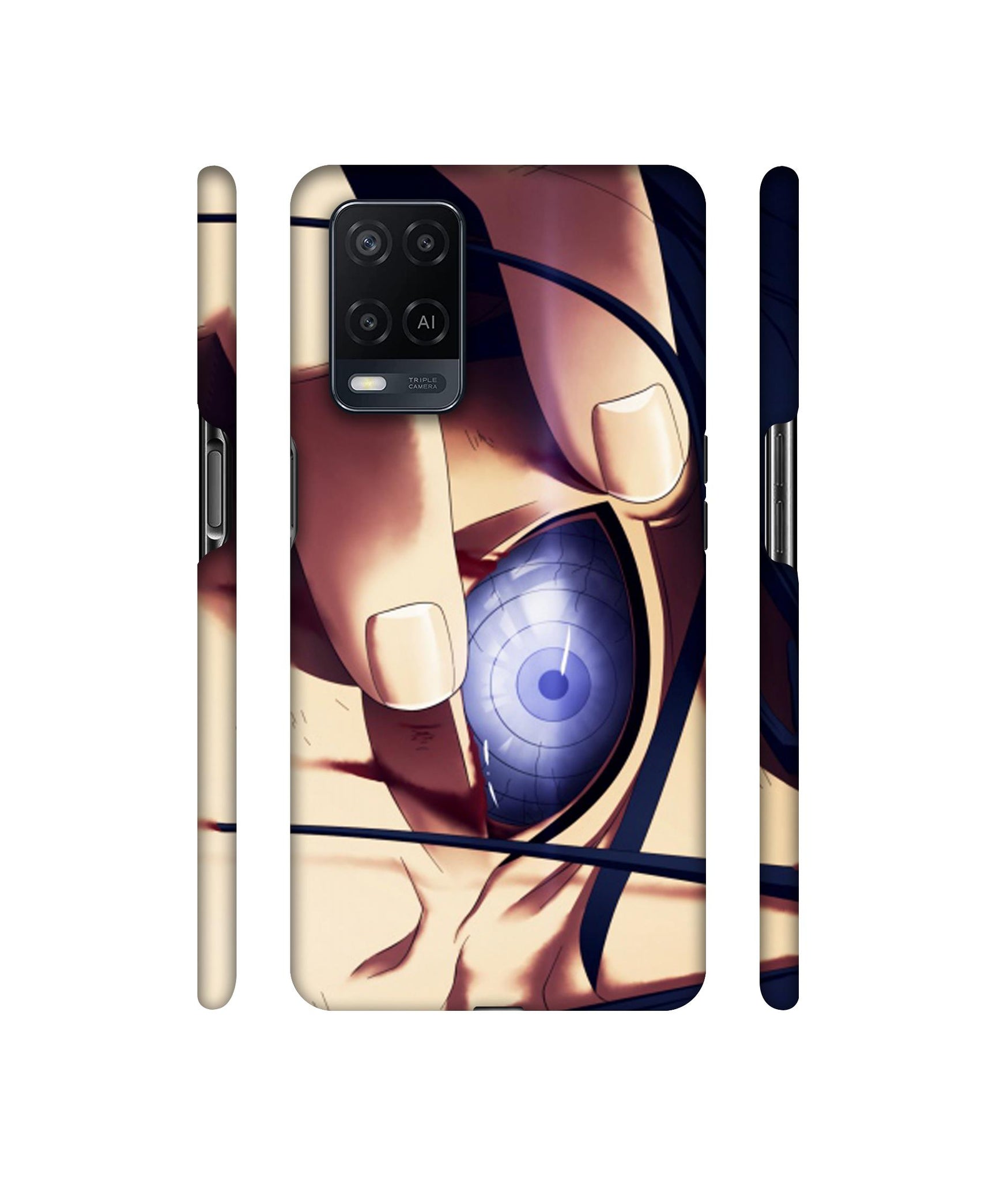 Anime Naruto Eye Designer Hard Back Cover for Oppo A54 4G