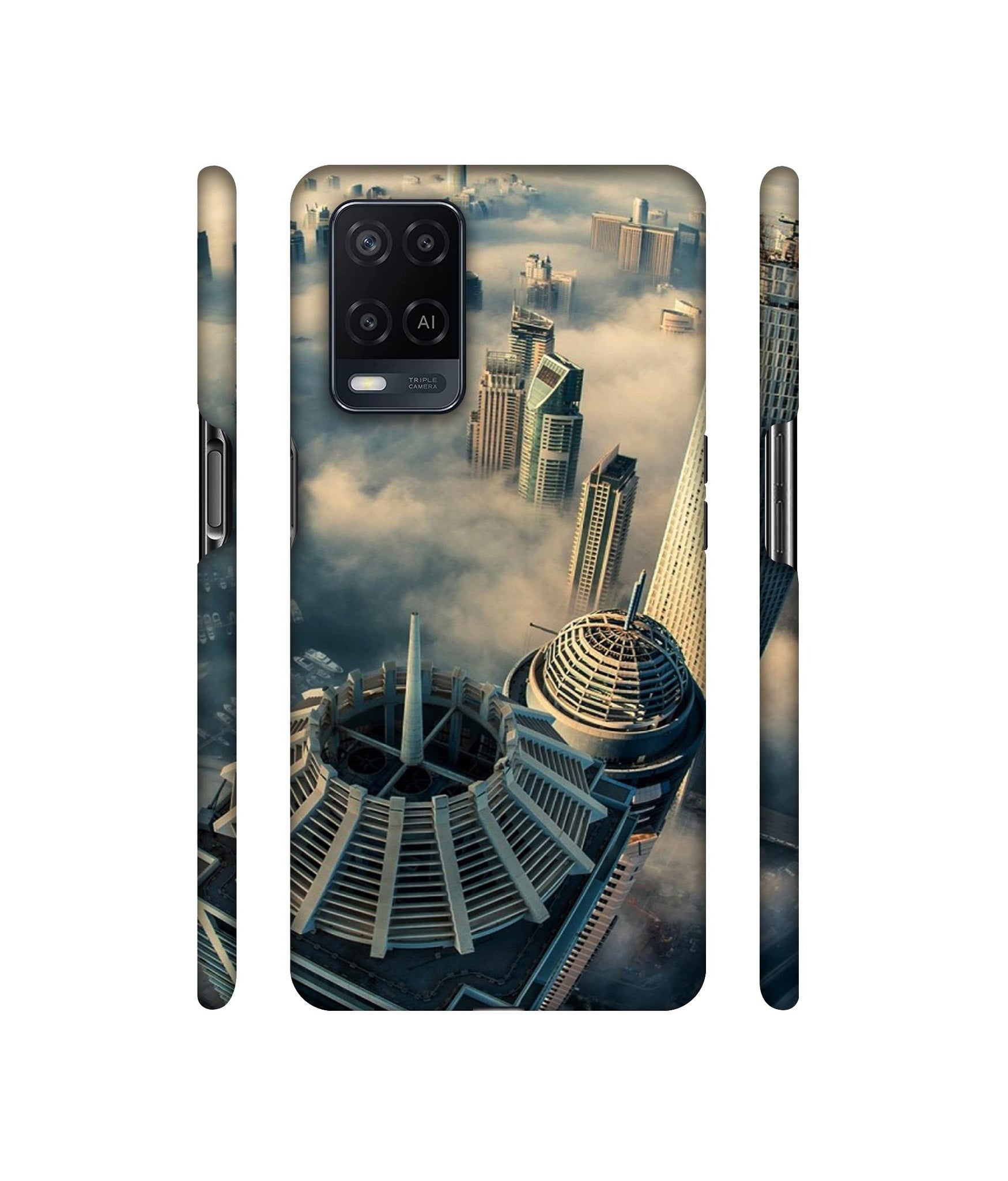 City Scapes Designer Hard Back Cover for Oppo A54 4G