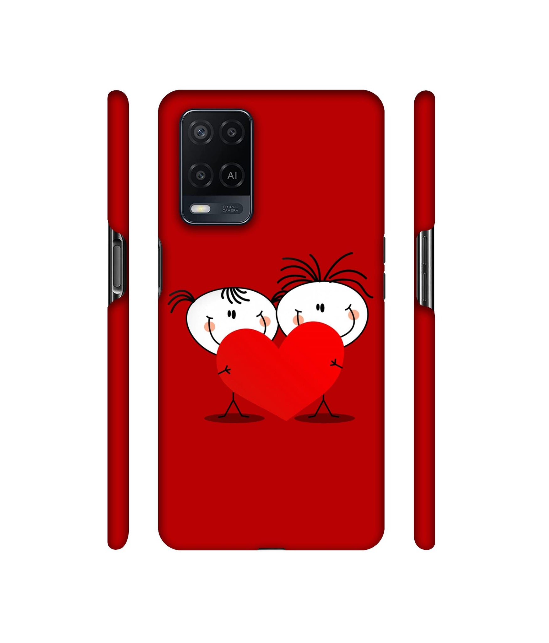 Valentines Day Designer Hard Back Cover for Oppo A54 4G