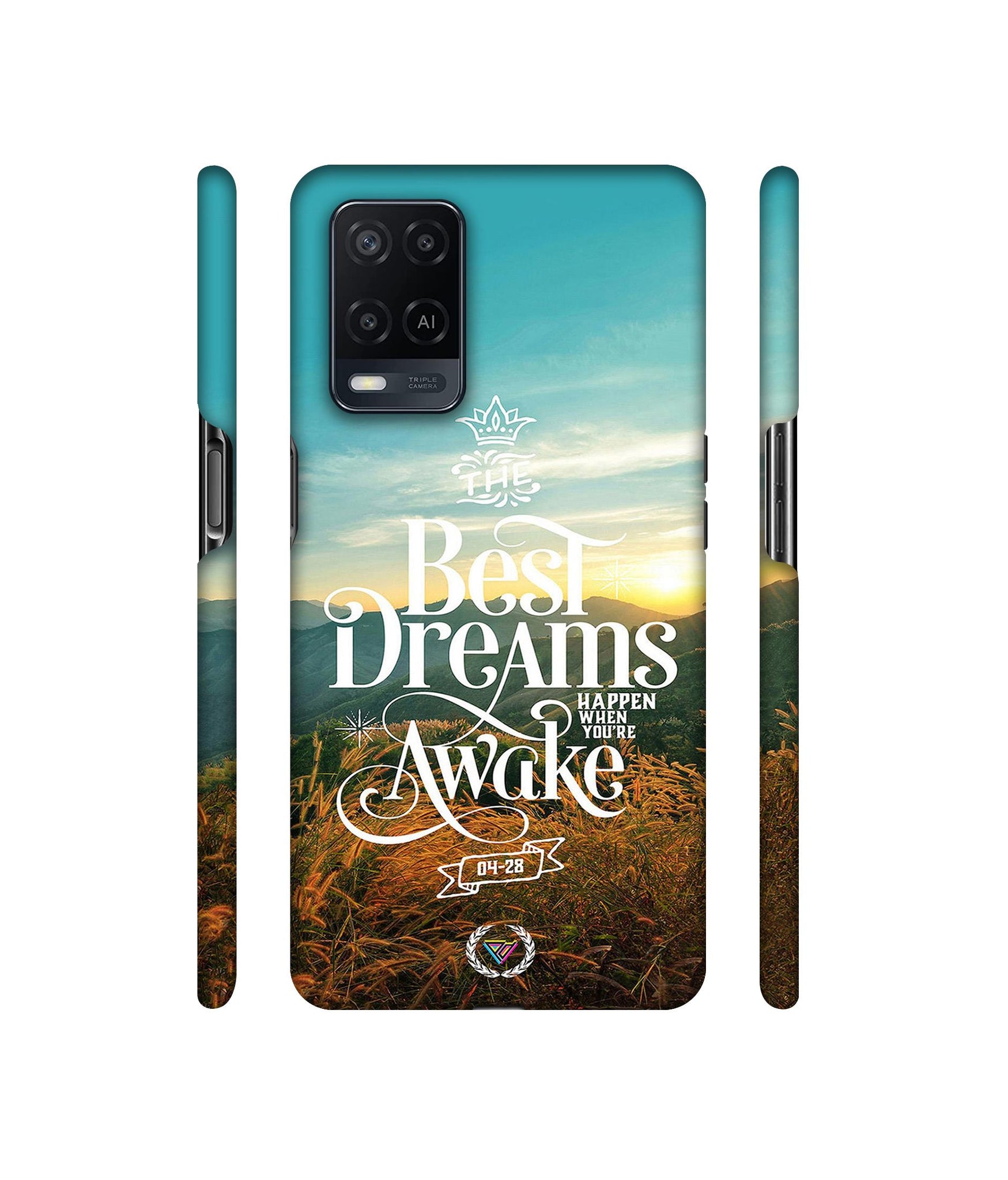 Dreams Designer Hard Back Cover for Oppo A54 4G