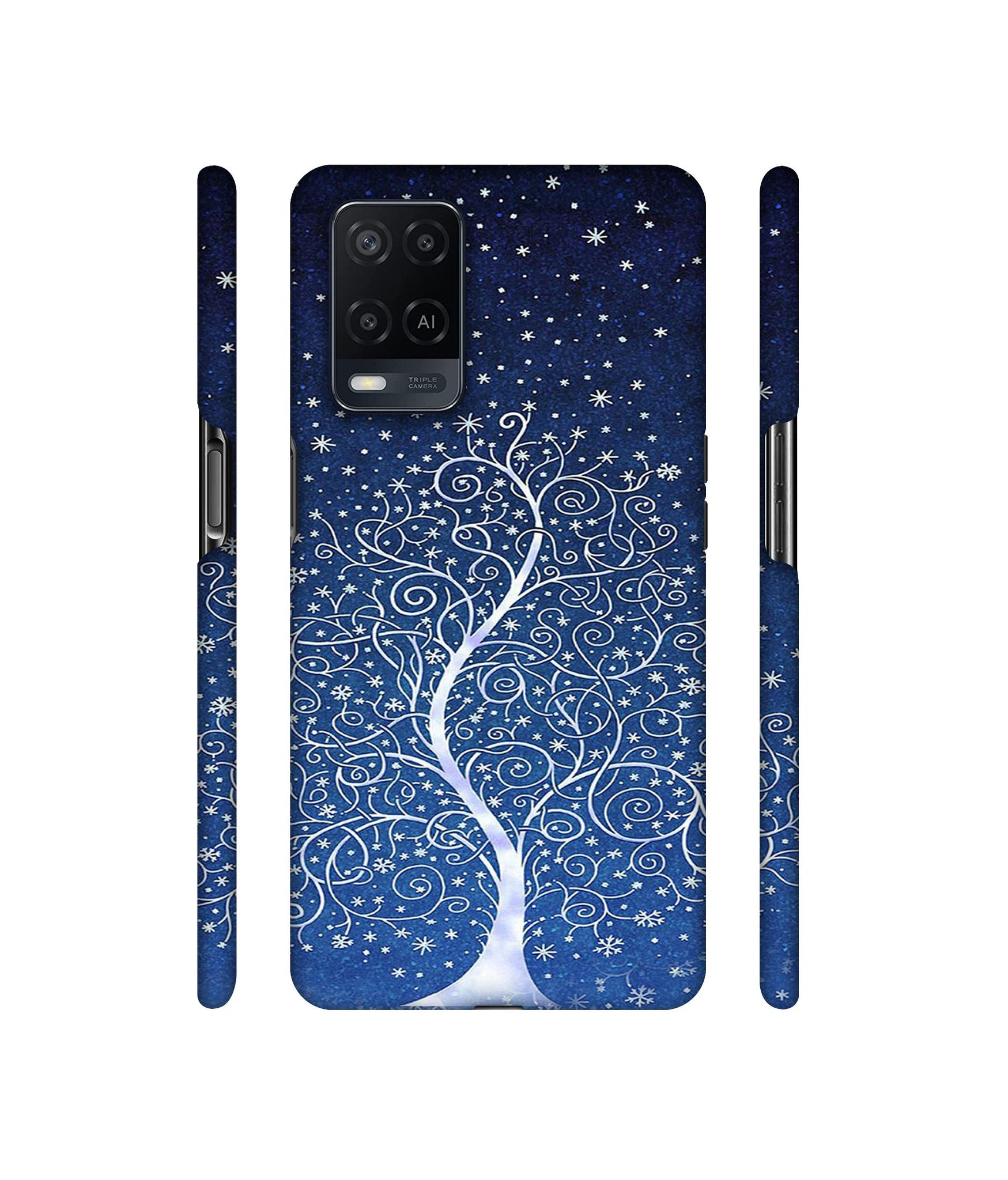 Magic Tree Designer Hard Back Cover for Oppo A54 4G